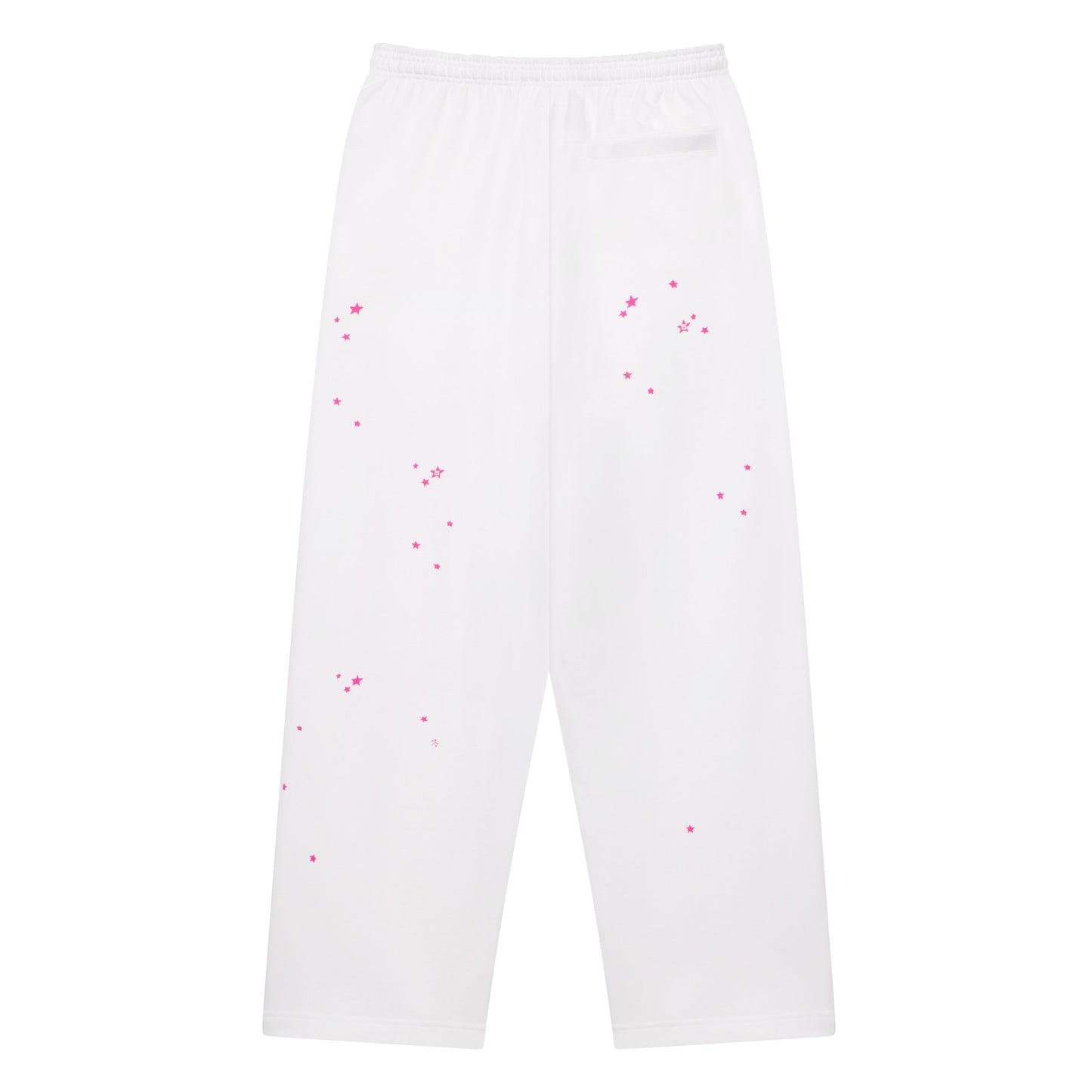 FRACTURED LOGO WIDE LEG SWEATPANT