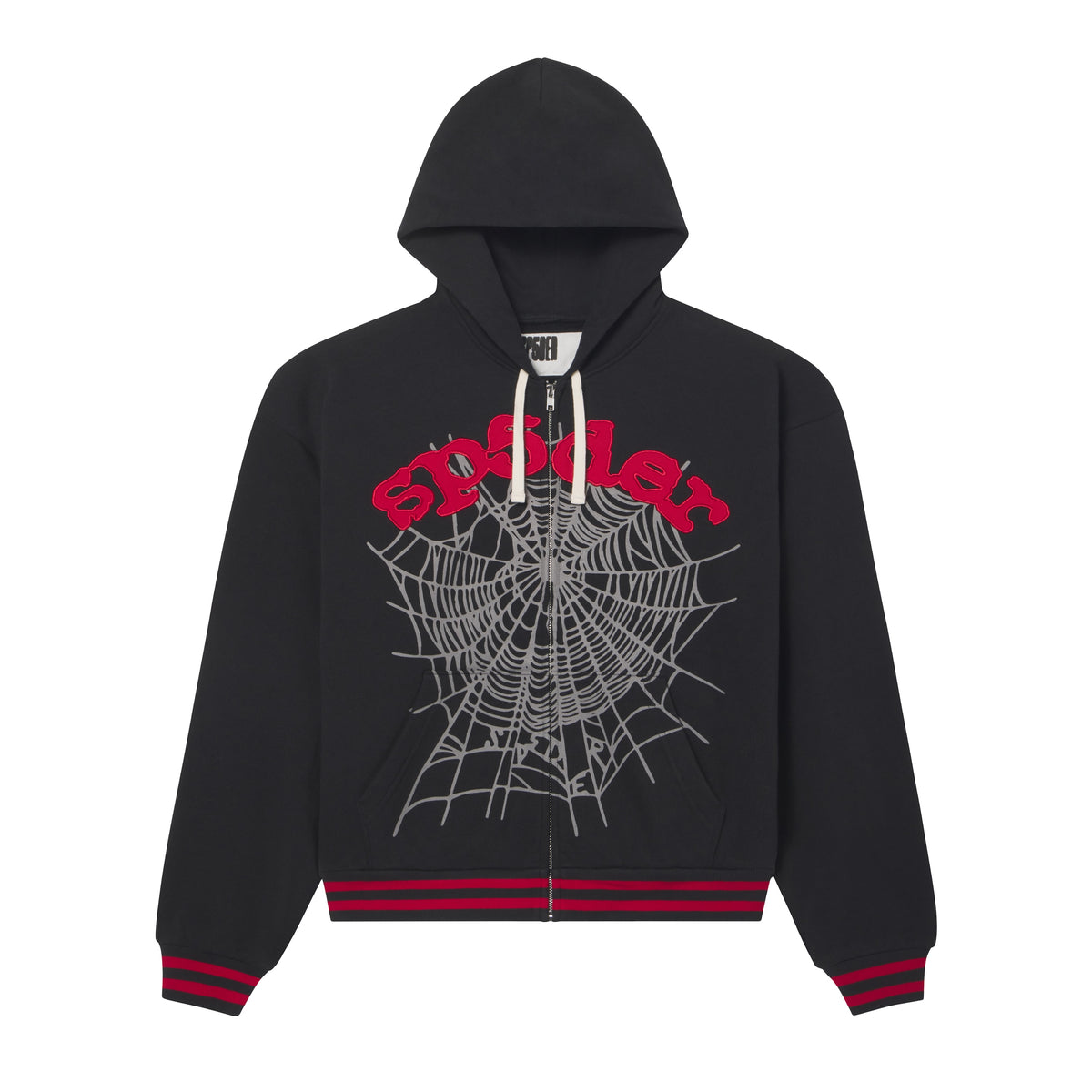 OG LOGO STRIPE ZIP HOODIE