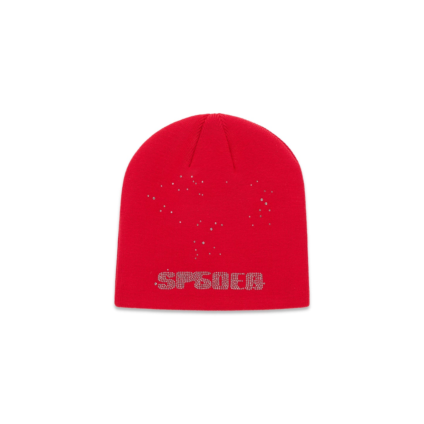 RHINESTONE SILK SKULLY