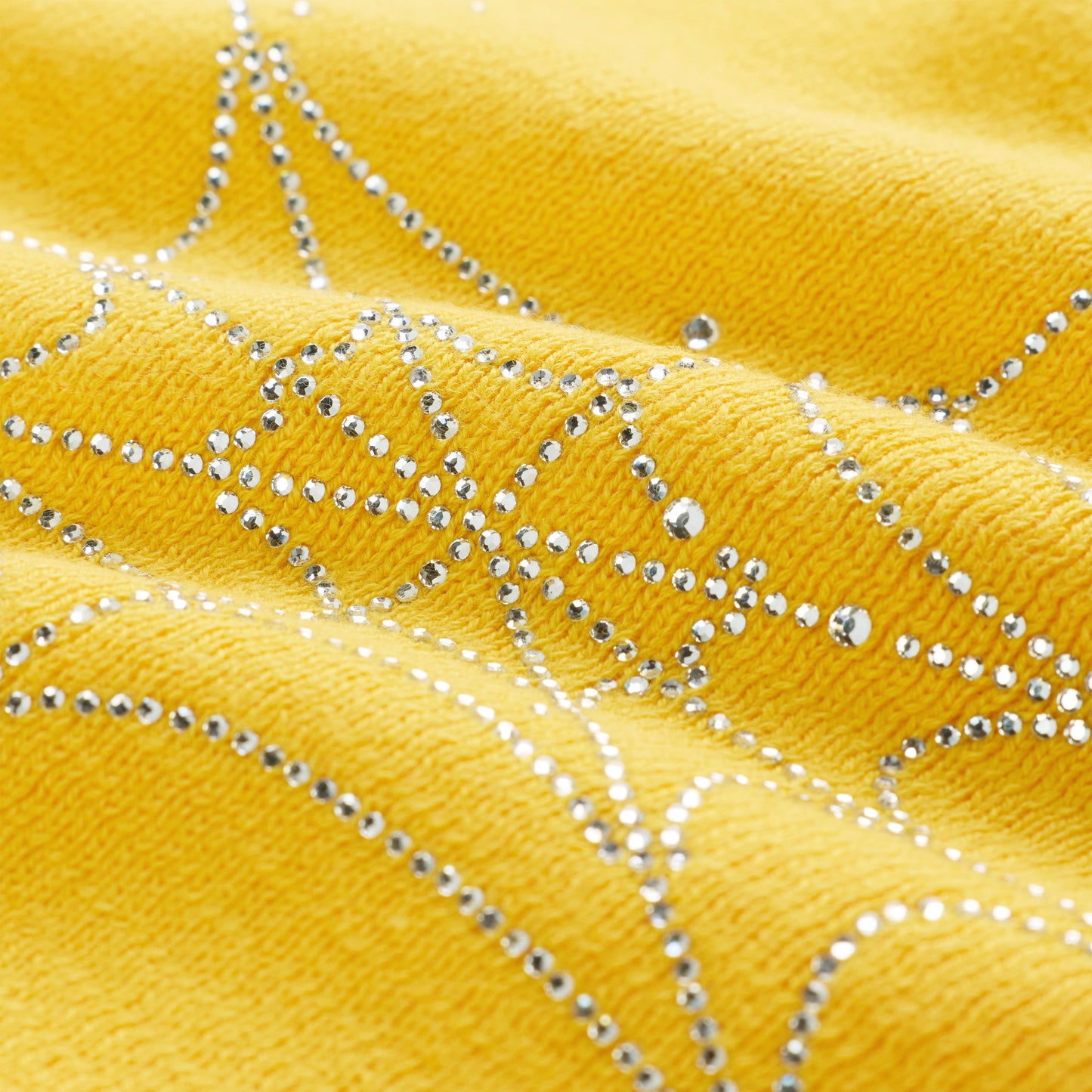 RHINESTONE SILK SKULLY