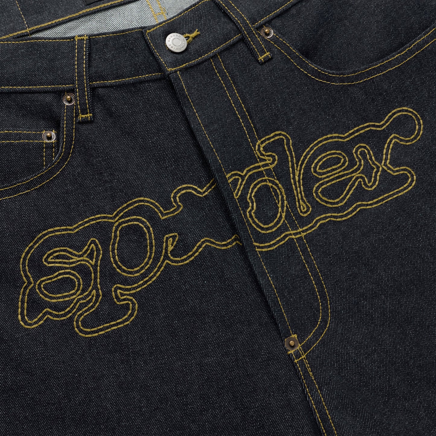 PUNK V3 LOGO DENIM JEAN