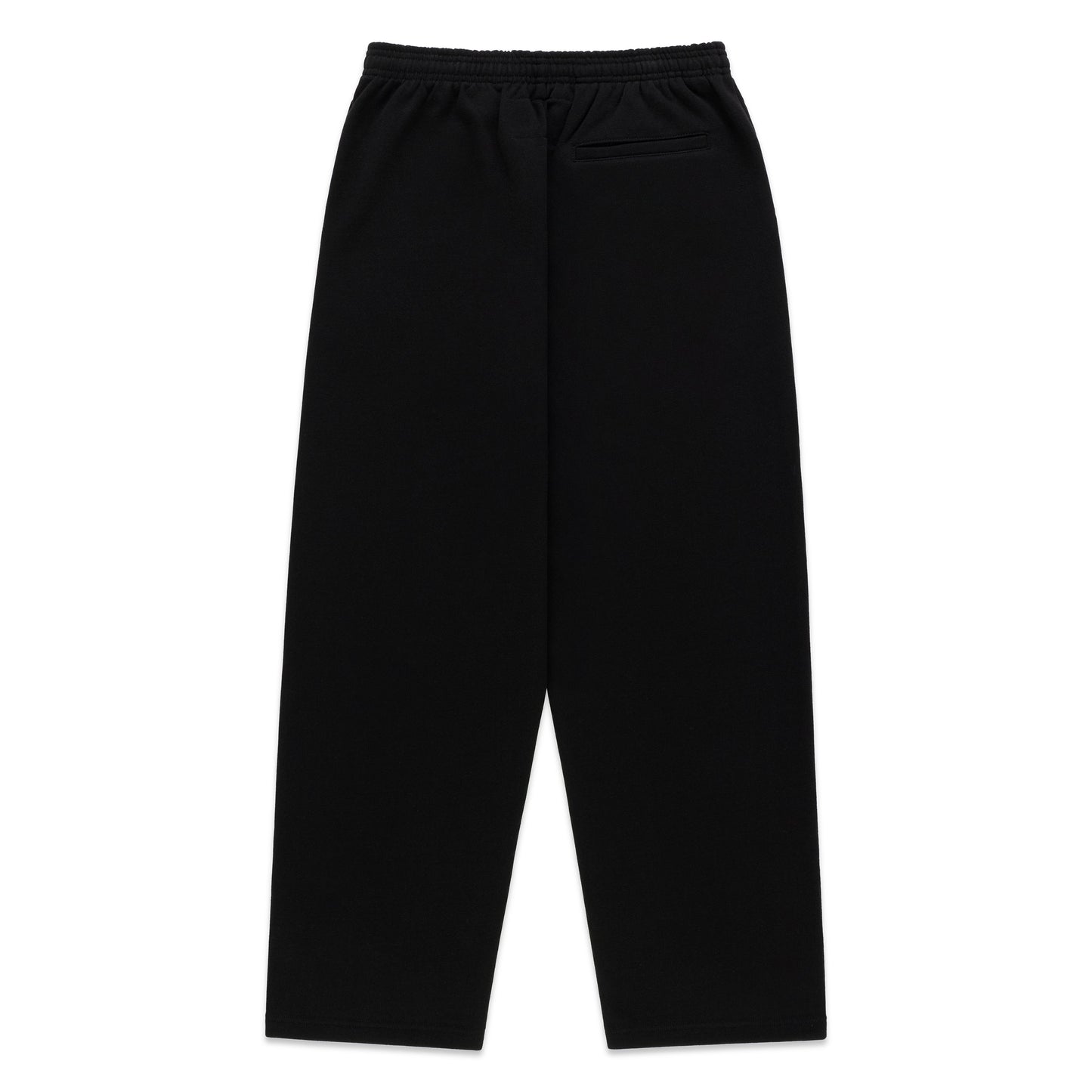 RHINESTONE SCRIPT WIDE LEG SWEATPANT