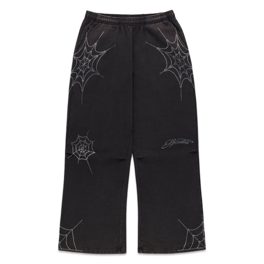 RHINESTONE WEB SWEATPANT