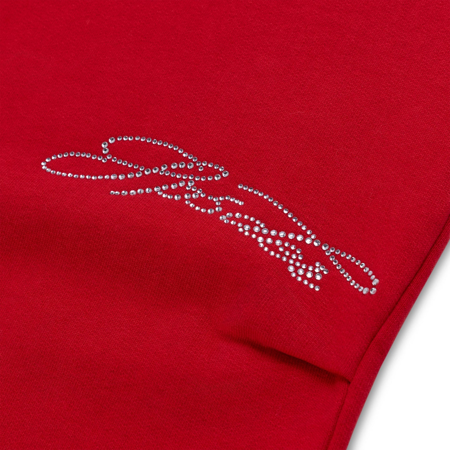 RHINESTONE WEB SWEATPANT