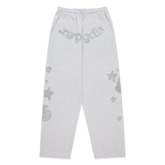 RHINESTONE BELUGA V2 WIDE LEG SWEATPANT