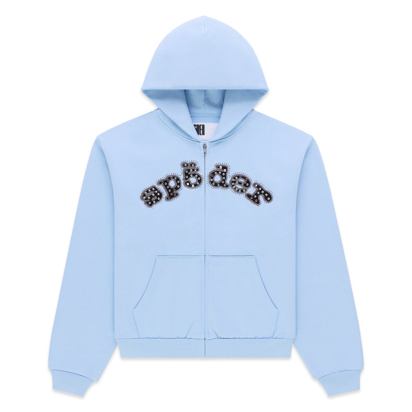 MIXED STONE OG LOGO ZIP HOODIE