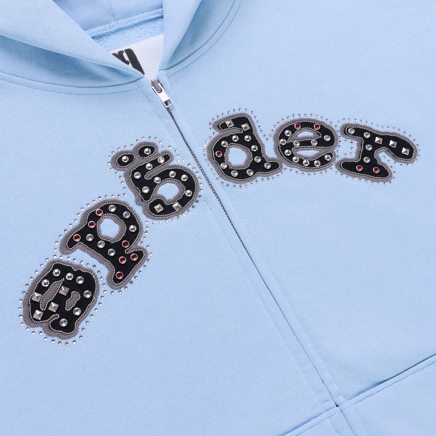 MIXED STONE OG LOGO ZIP HOODIE