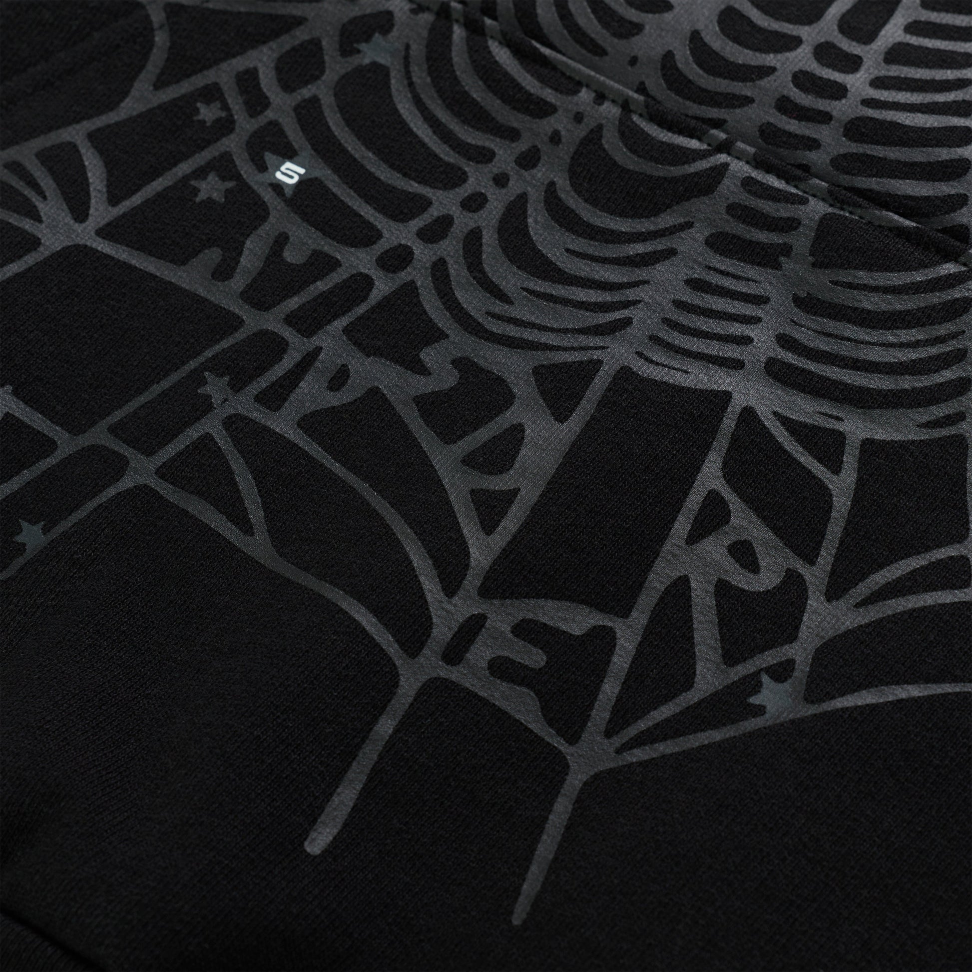 BLACK RHINESTONE PUNK V2 HOODIE