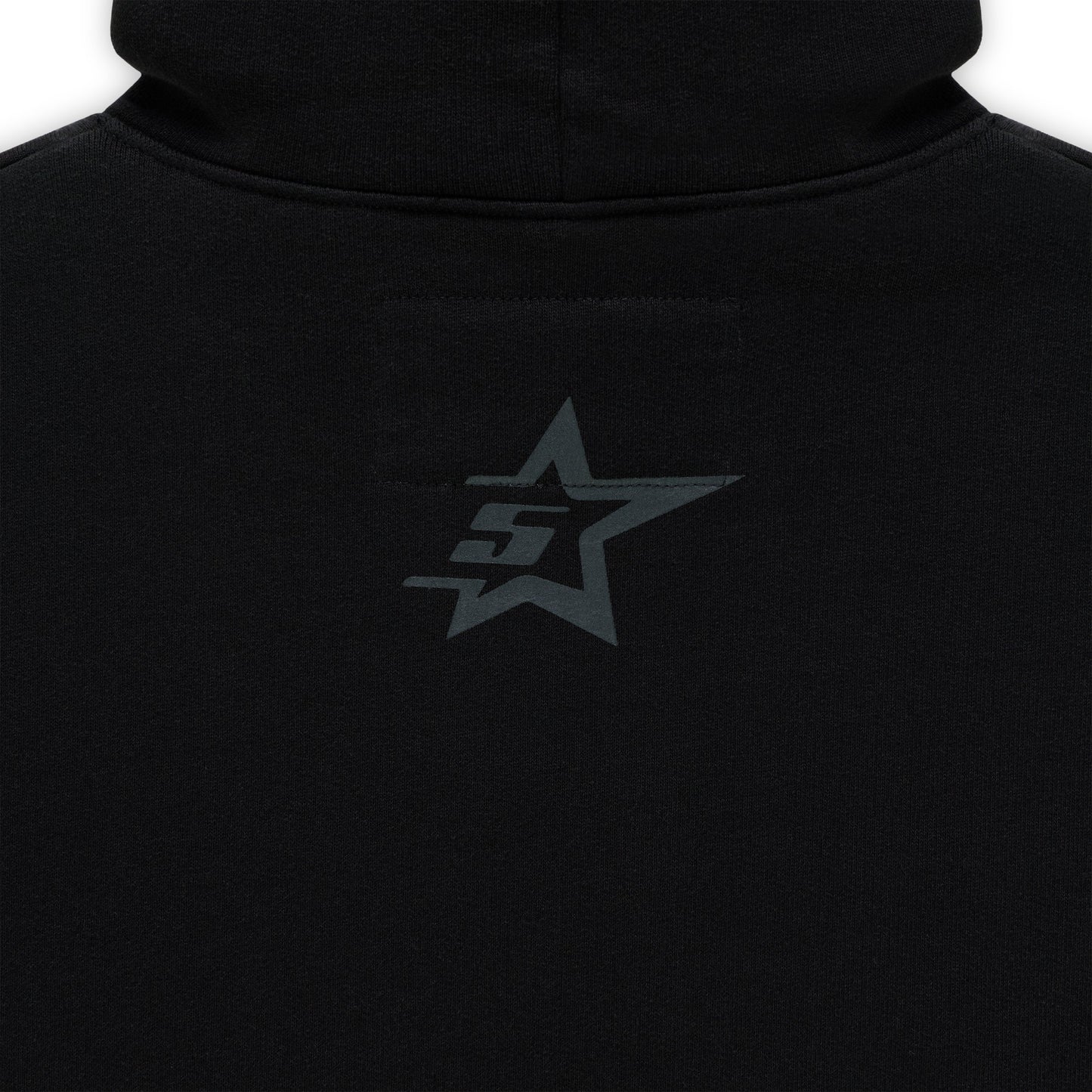 BLACK RHINESTONE PUNK V2 HOODIE