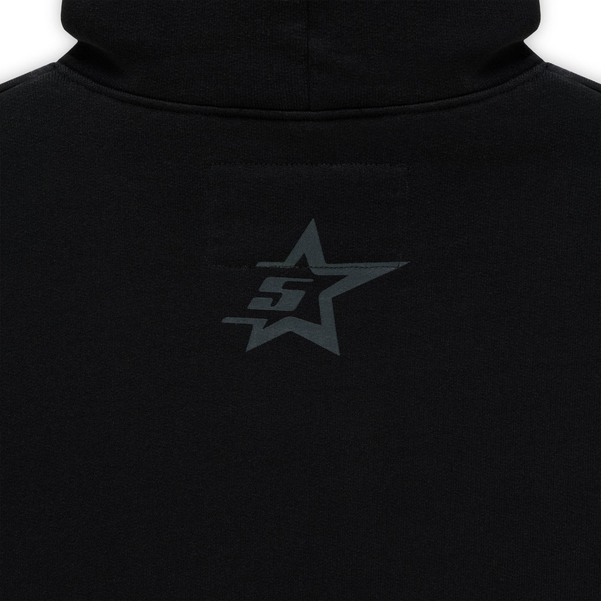 BLACK RHINESTONE PUNK V2 HOODIE