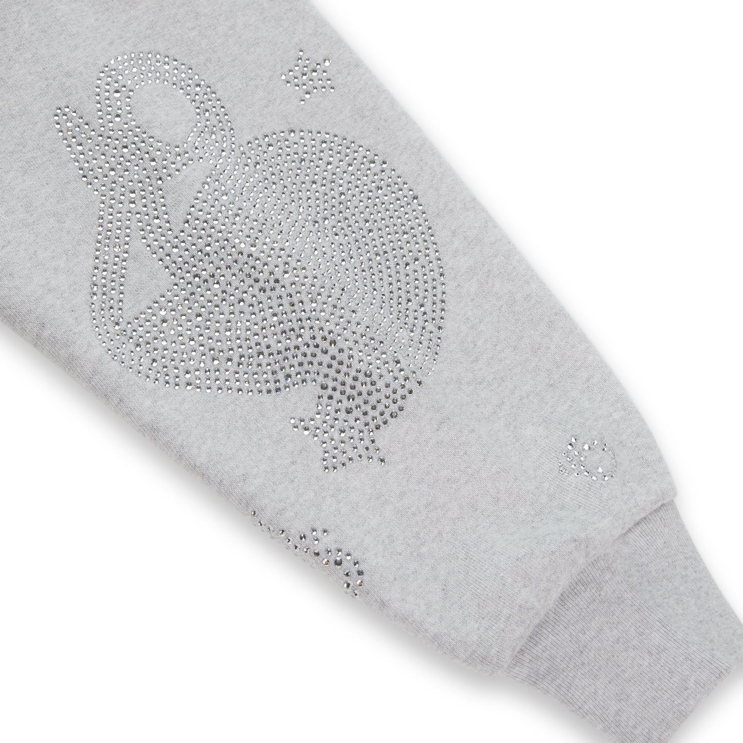 RHINESTONE BELUGA HOODIE