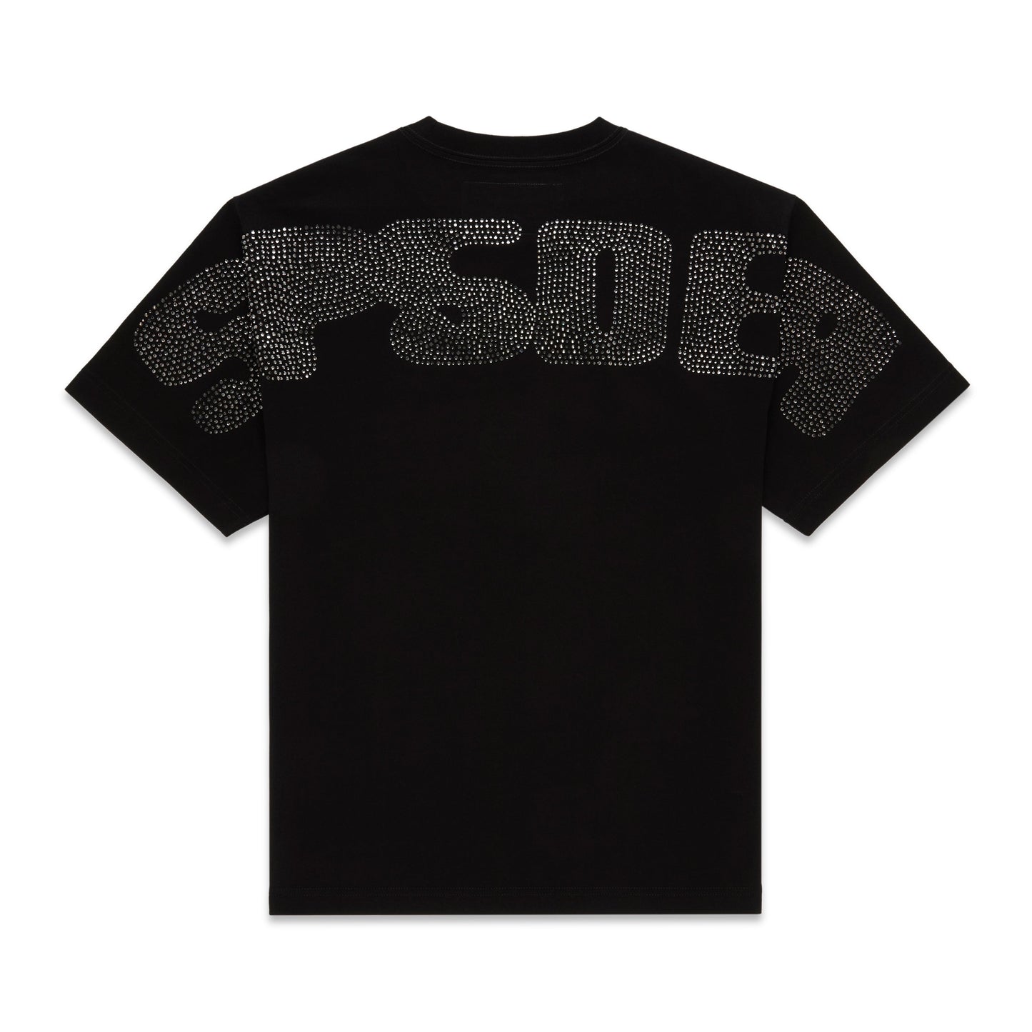 RHINESTONE SILK TEE