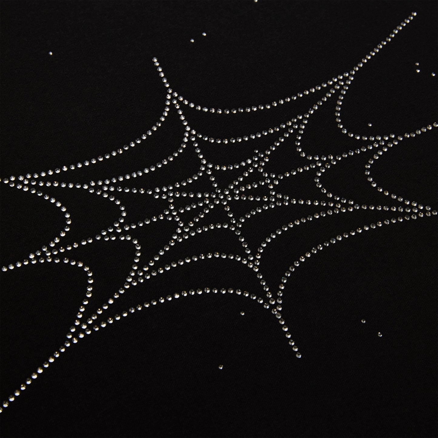 RHINESTONE SILK TEE