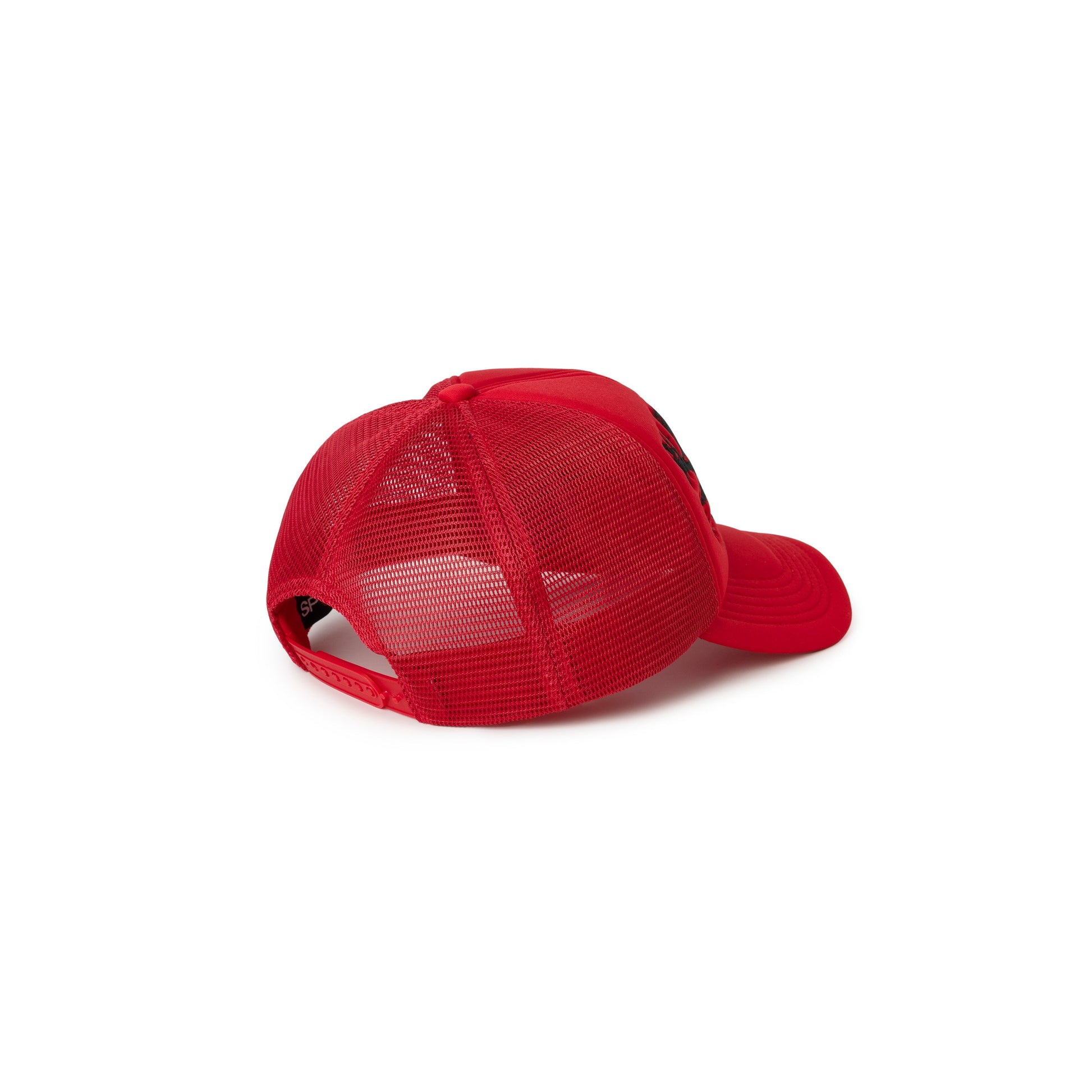 RED SILK WEB BANK TRUCKER