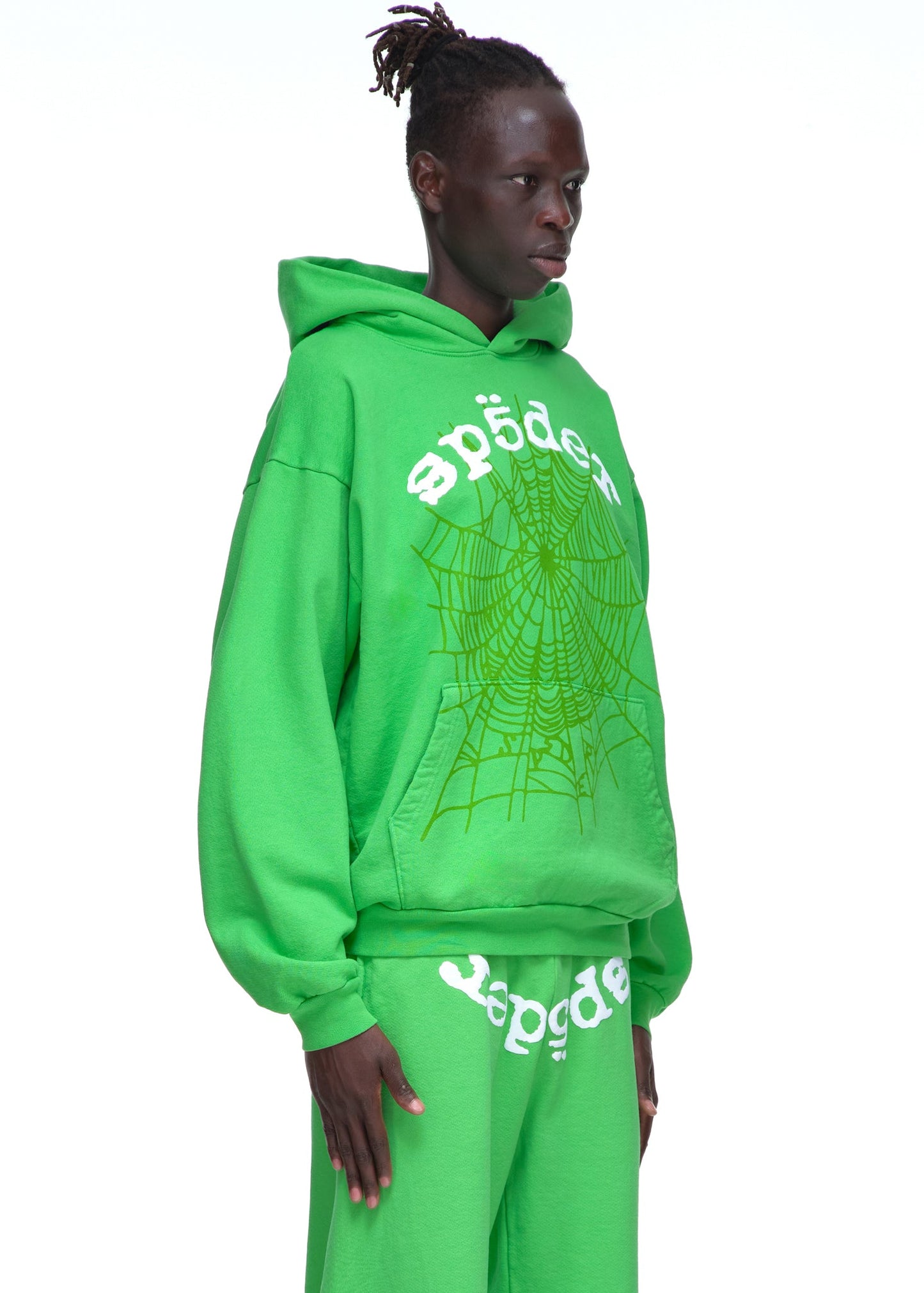 GREEN LEGACY HOODIE MALE MODEL 3