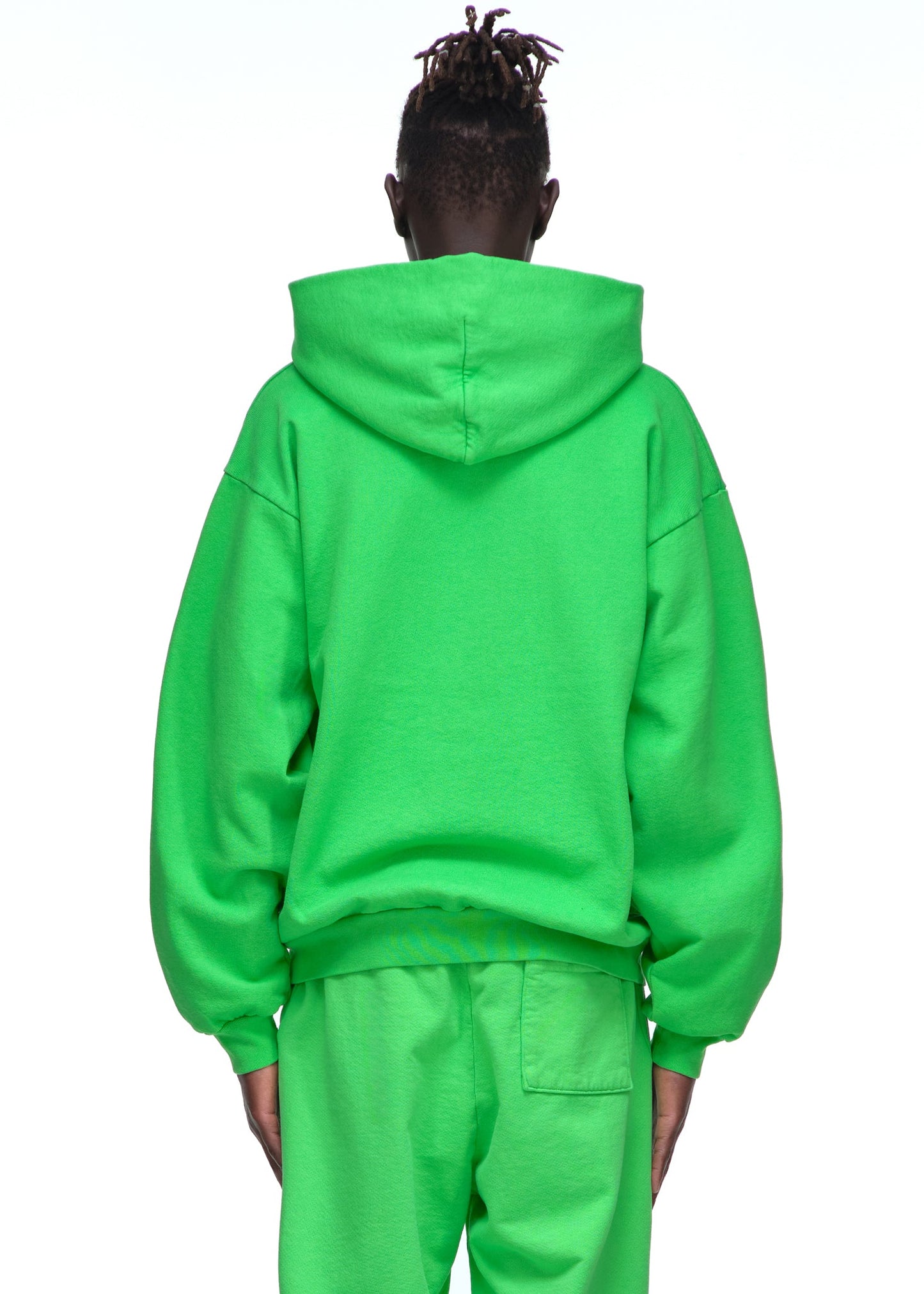 GREEN LEGACY HOODIE MALE MODEL 4