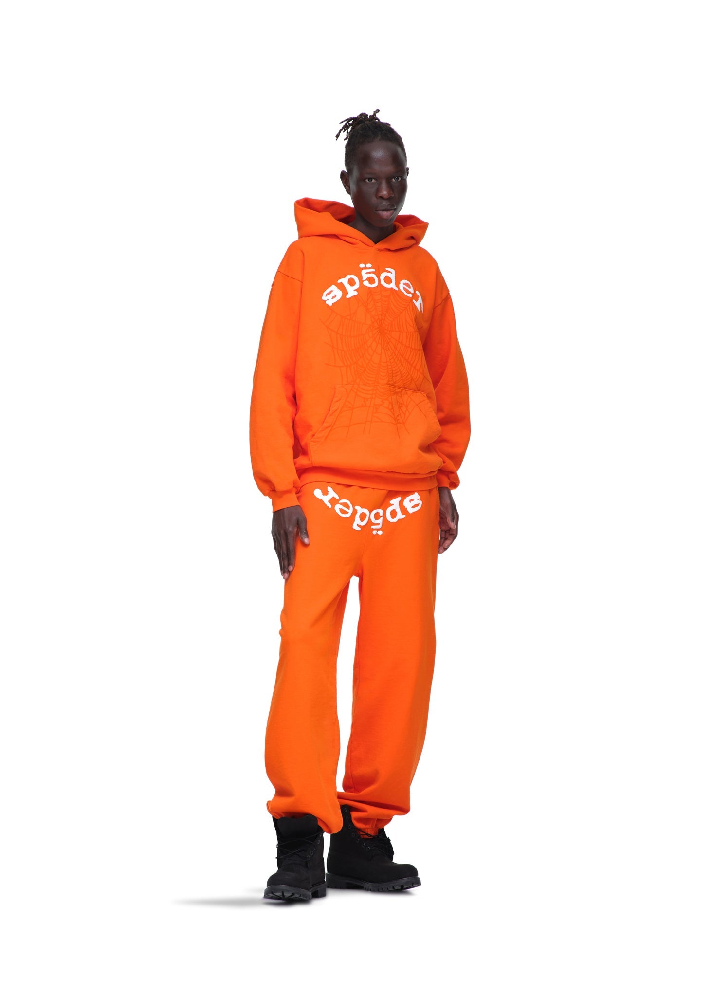 ORANGE LEGACY HOODIE MALE MODEL 6