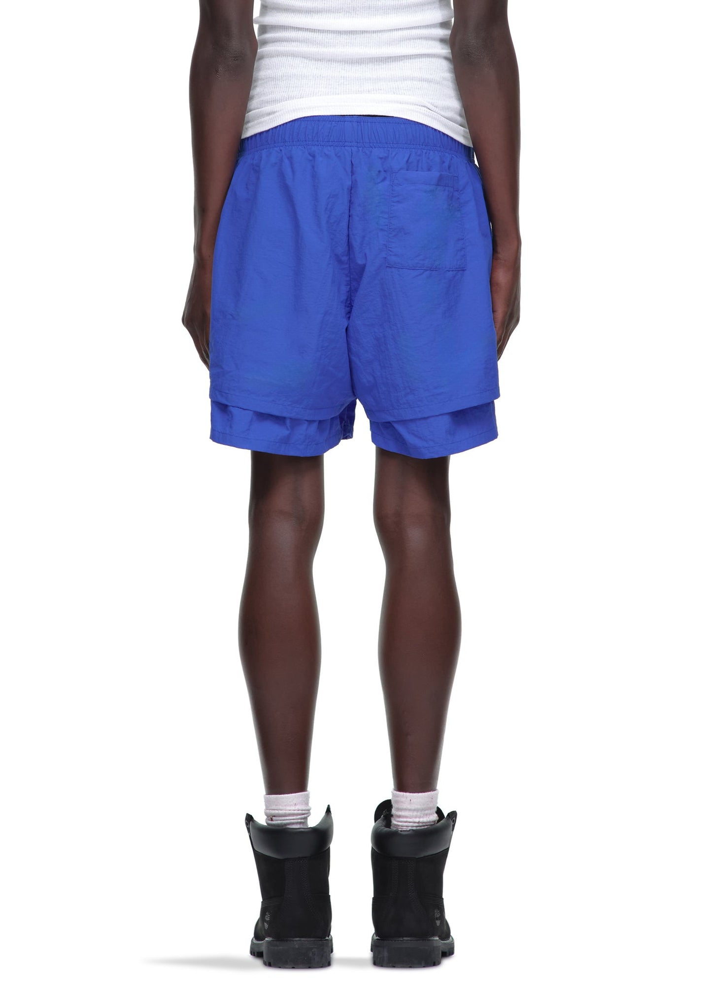 BLUE OG WEB V2 DOUBLE LAYER SHORT MALE MODEL 4