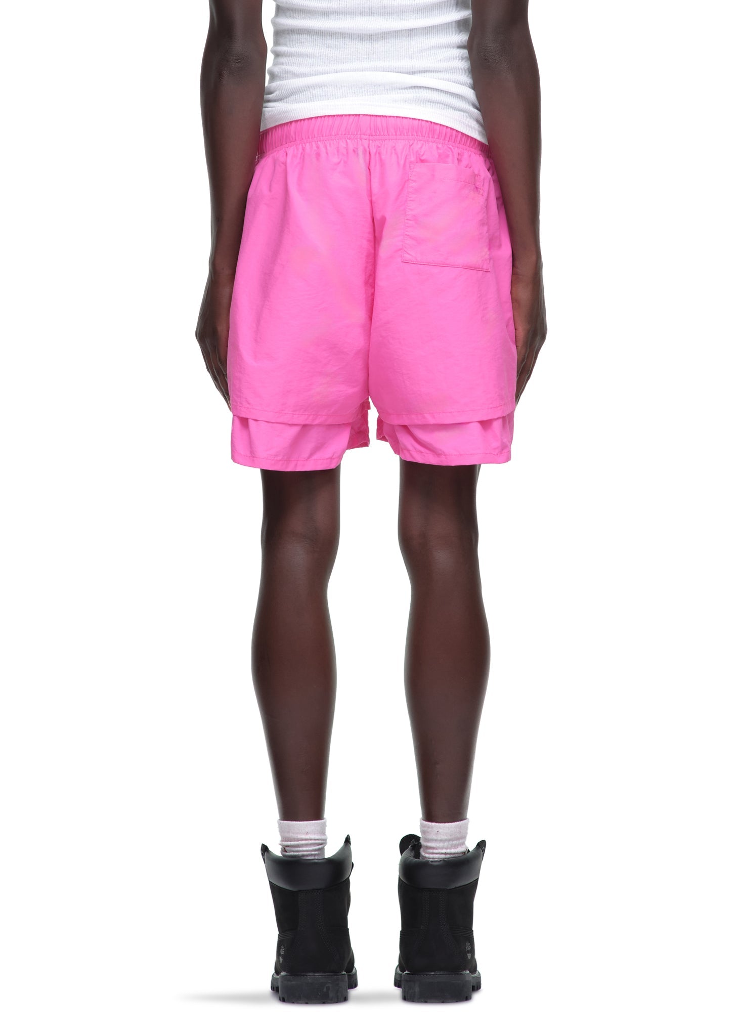 PINK OG WEB V2 DOUBLE LAYER SHORT MALE MODEL 4