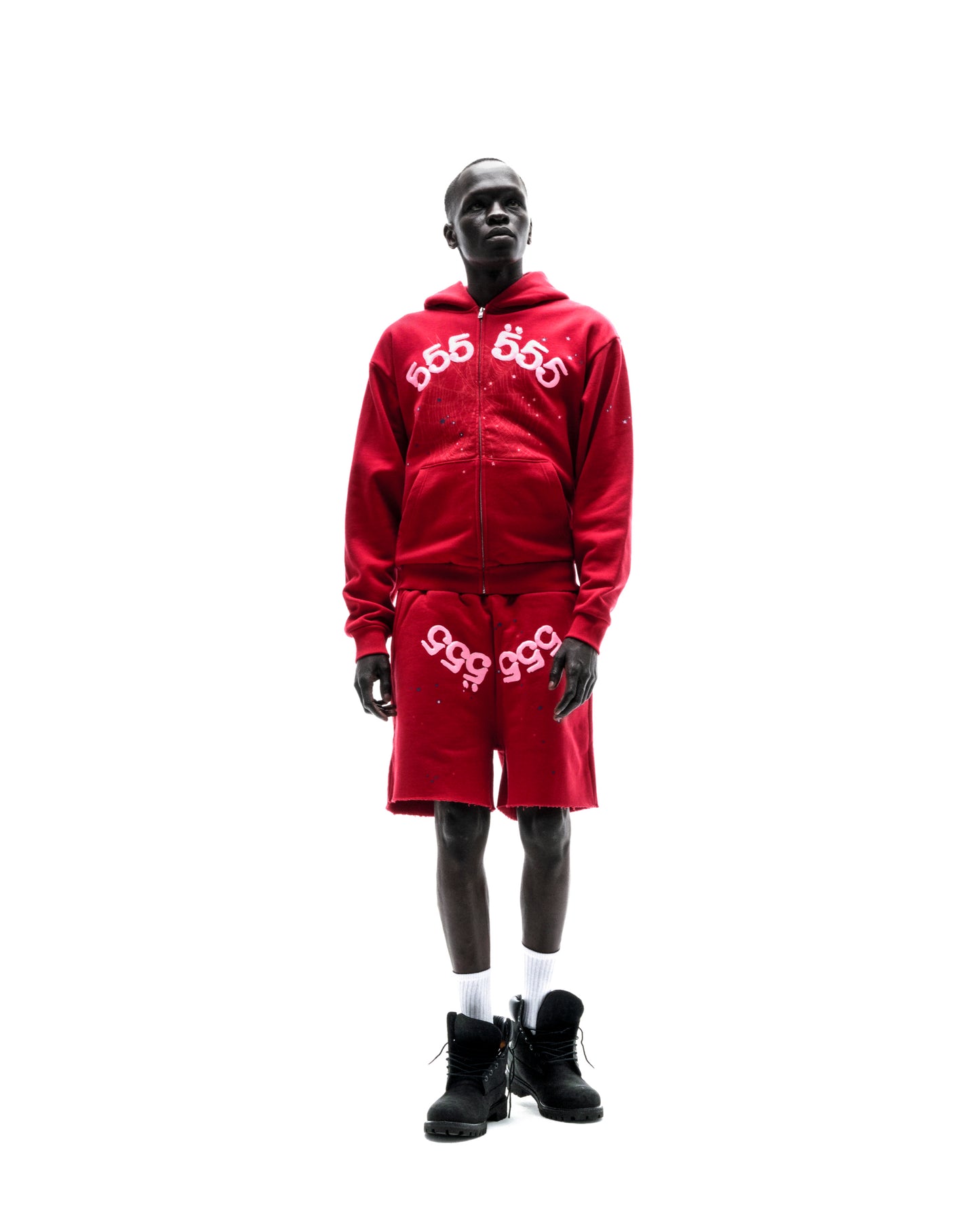 ANGEL NUMBER ZIP HOODIE