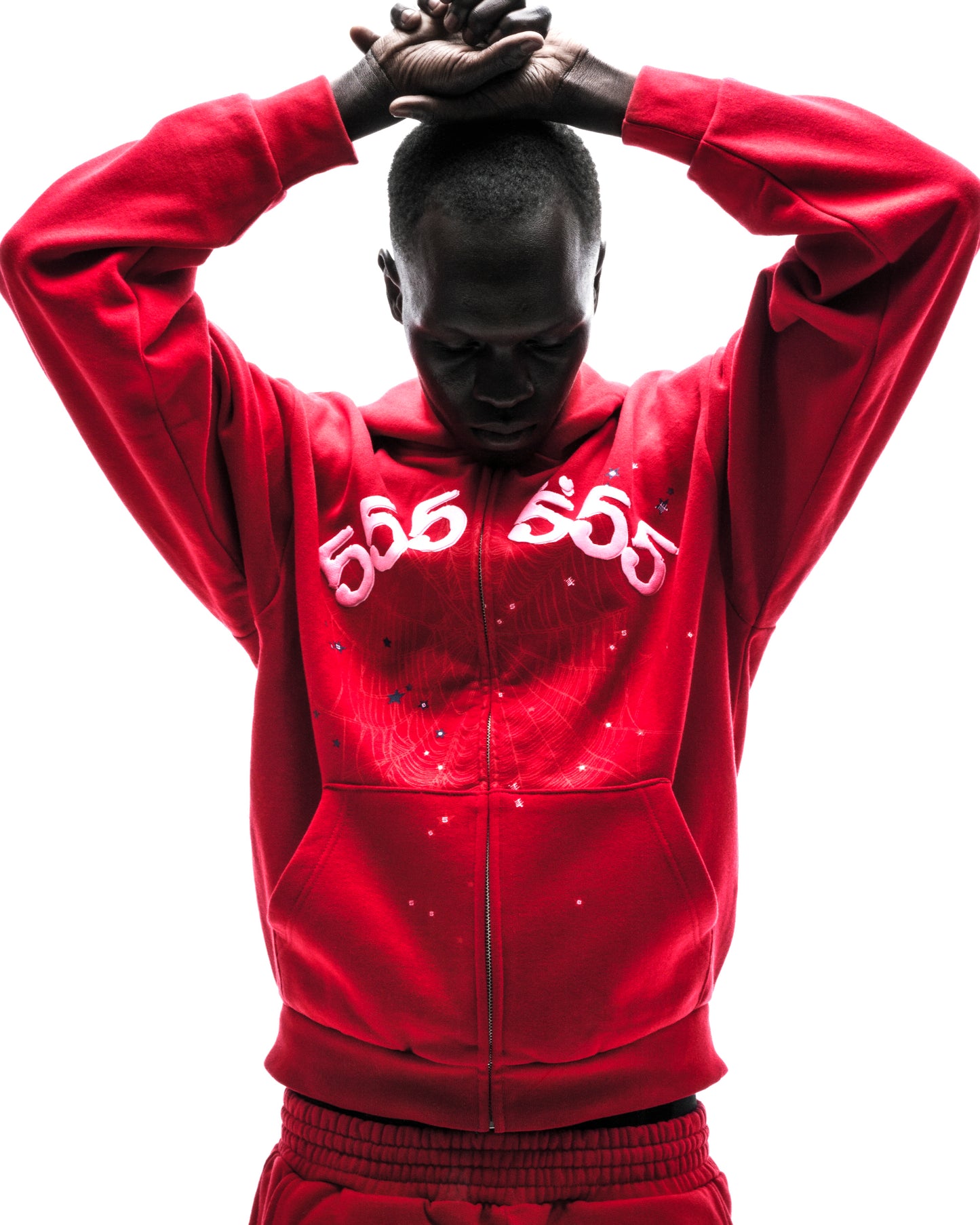 ANGEL NUMBER ZIP HOODIE