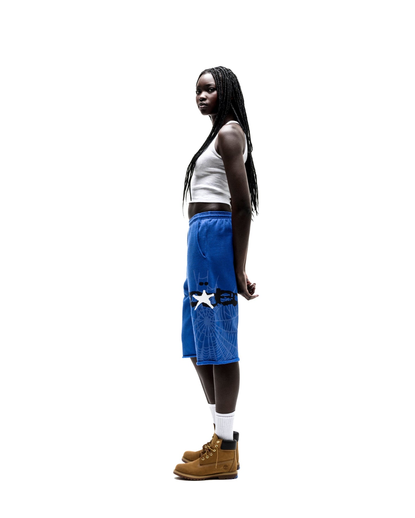 HEAVY WEB LONG SWEATSHORT