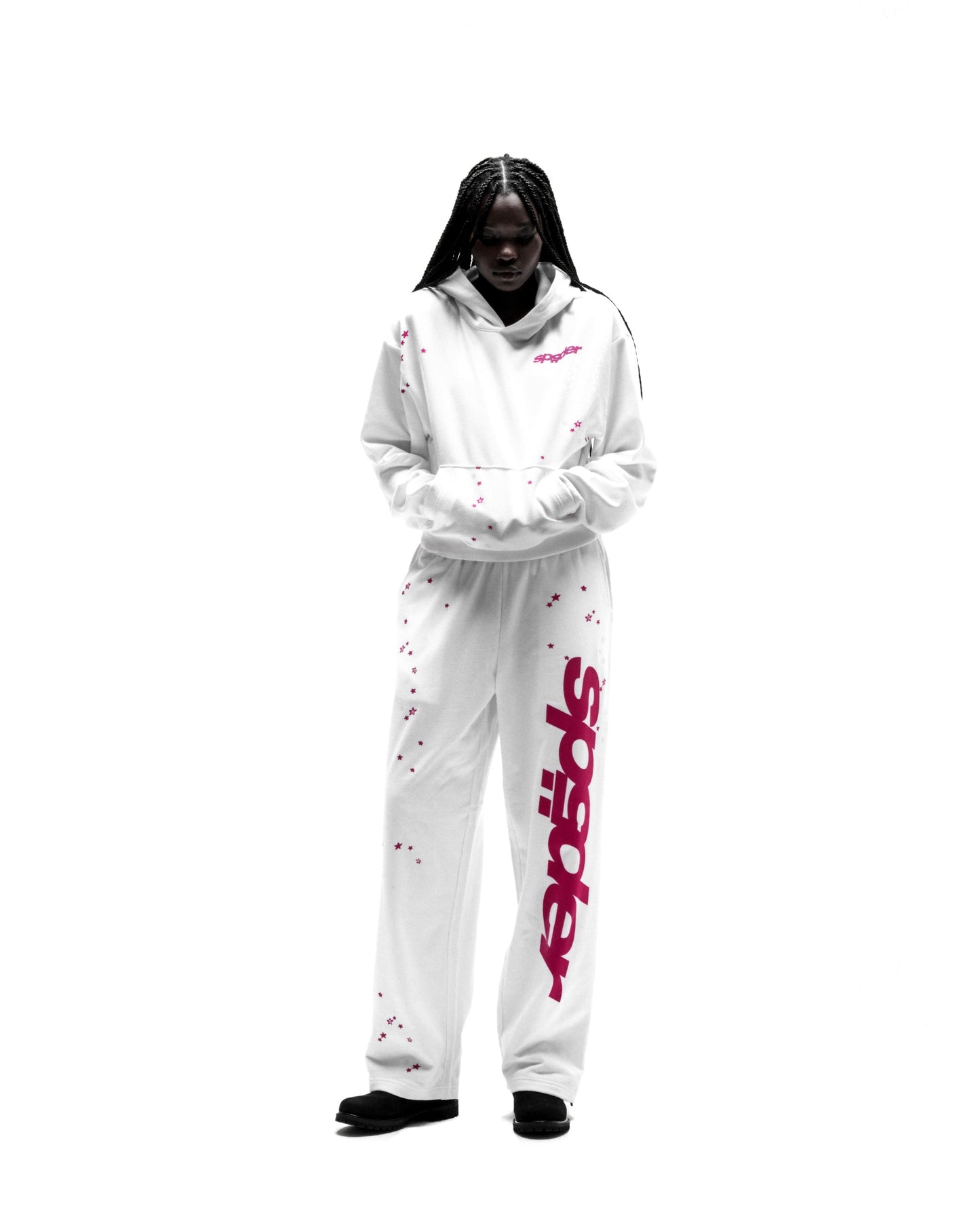 FRACTURED LOGO HOODIE