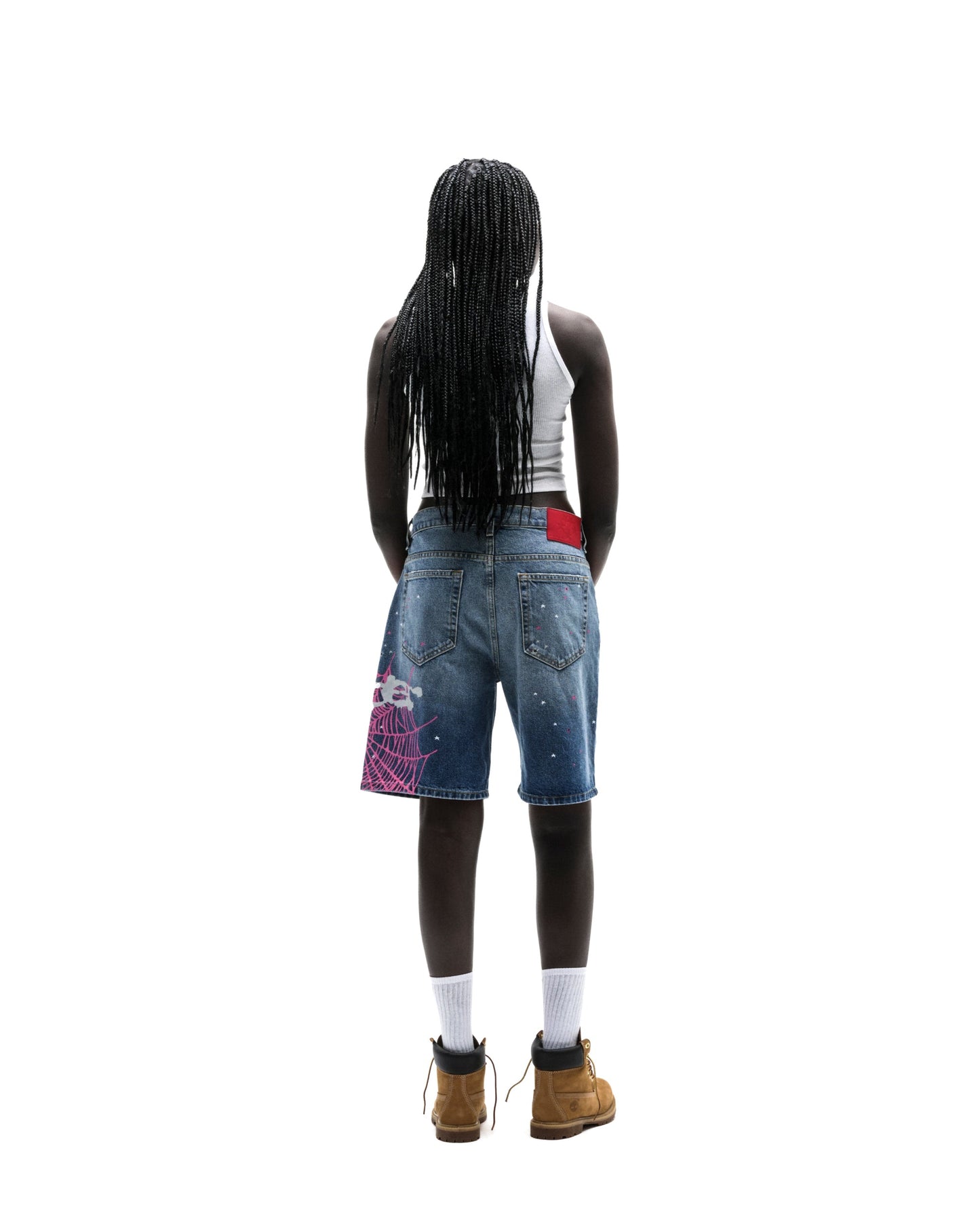 HEAVY WEB DENIM SHORT
