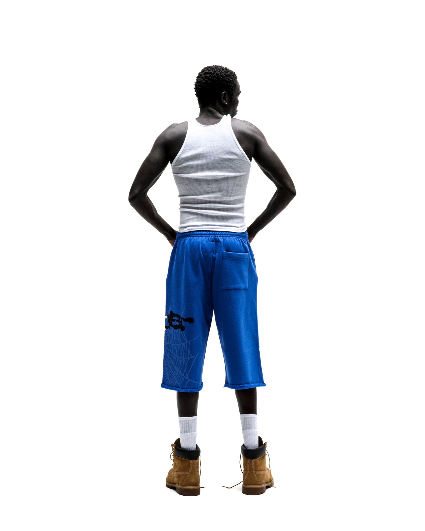 HEAVY WEB LONG SWEATSHORT