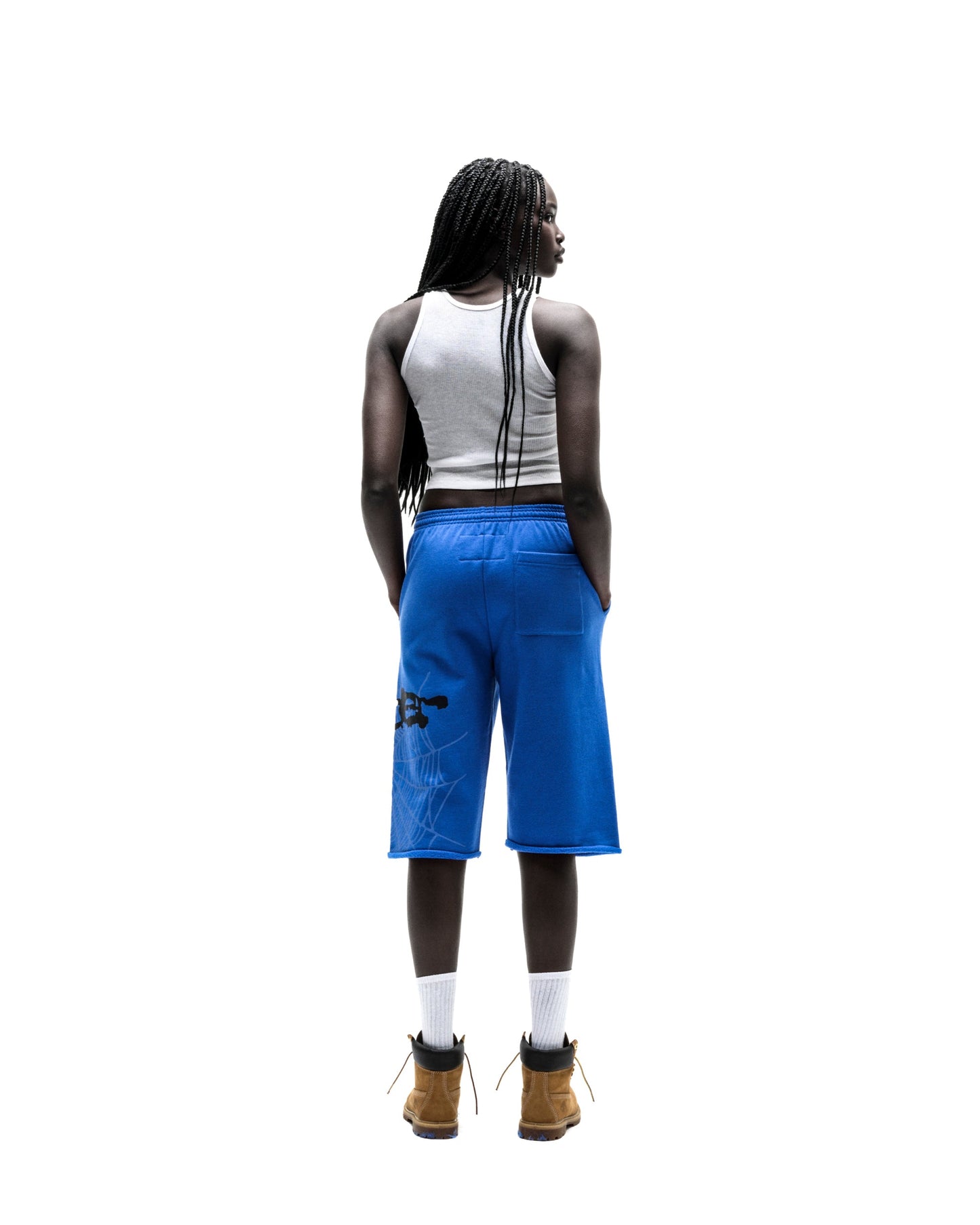 HEAVY WEB LONG SWEATSHORT