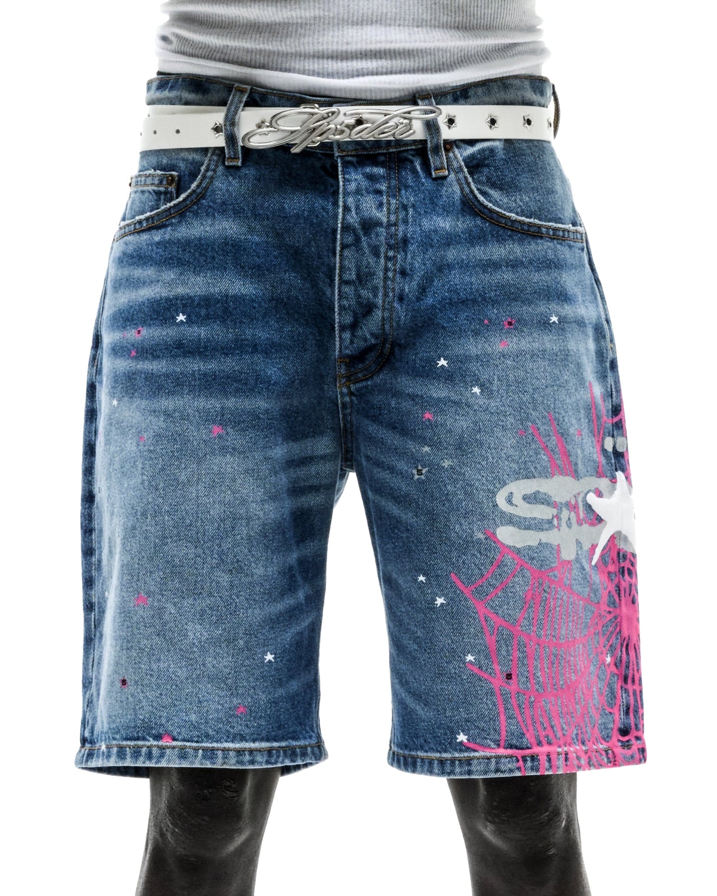 HEAVY WEB DENIM SHORT
