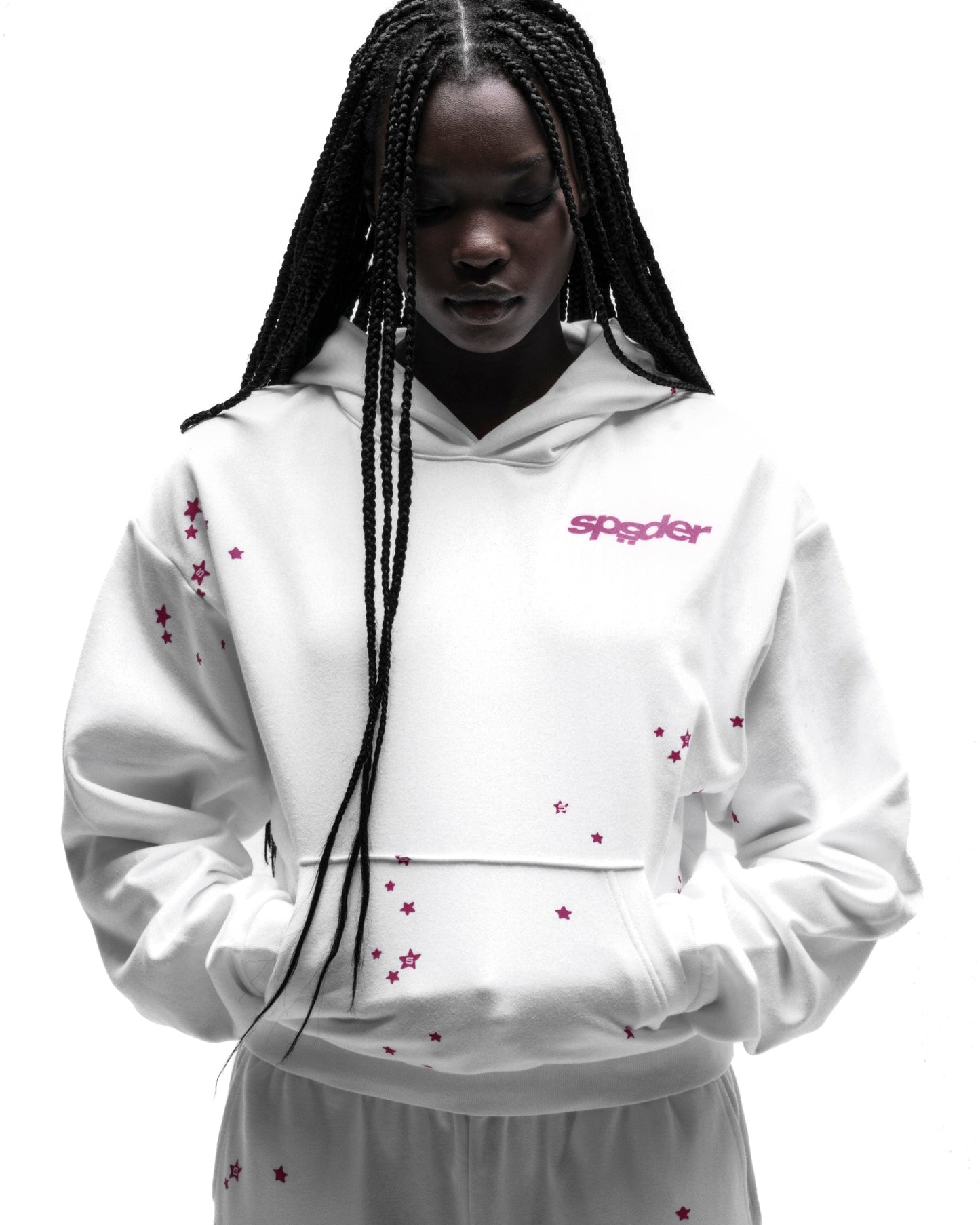 FRACTURED LOGO HOODIE