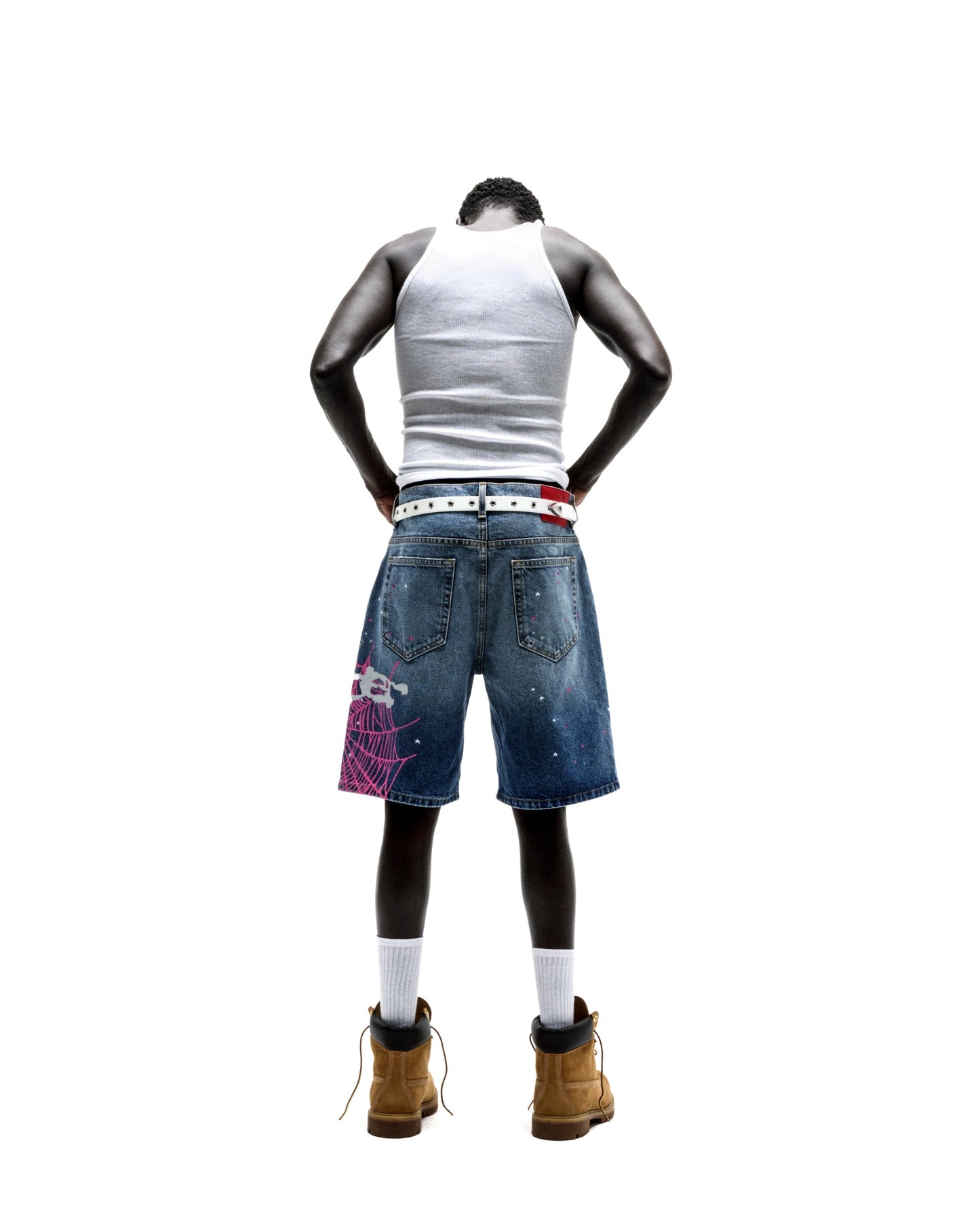 HEAVY WEB DENIM SHORT