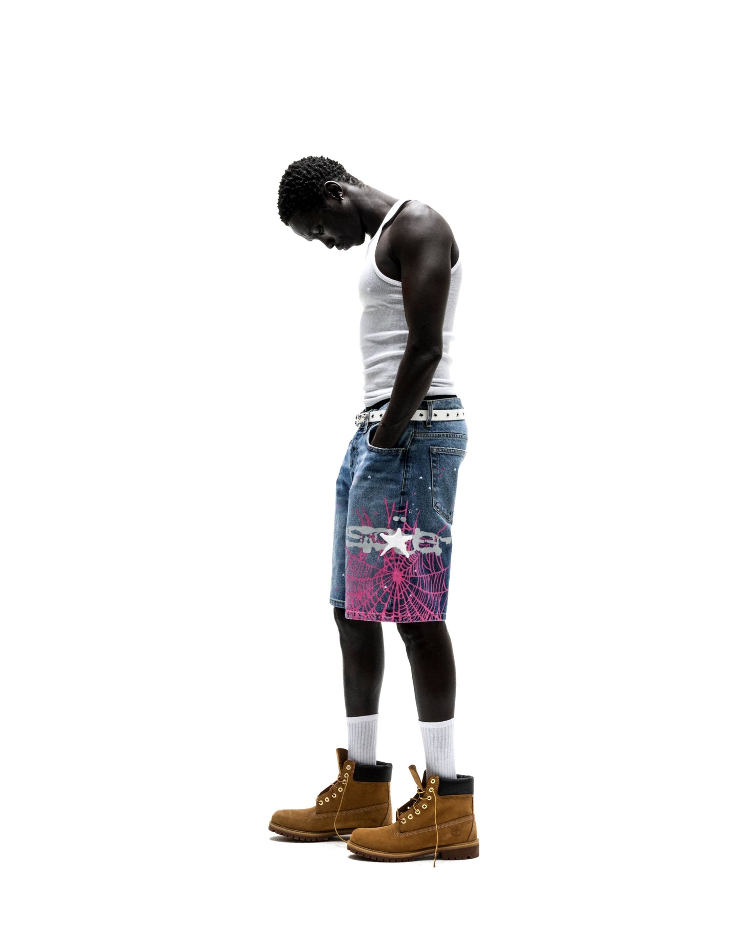 HEAVY WEB DENIM SHORT
