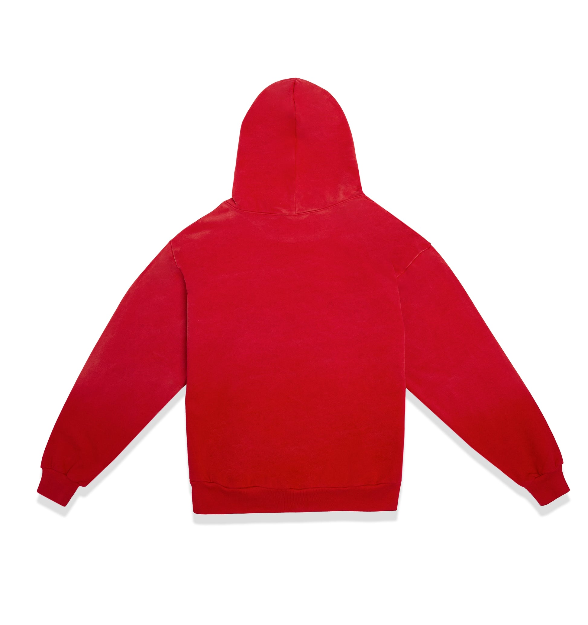 RED OG LOGO HOODIE BACK