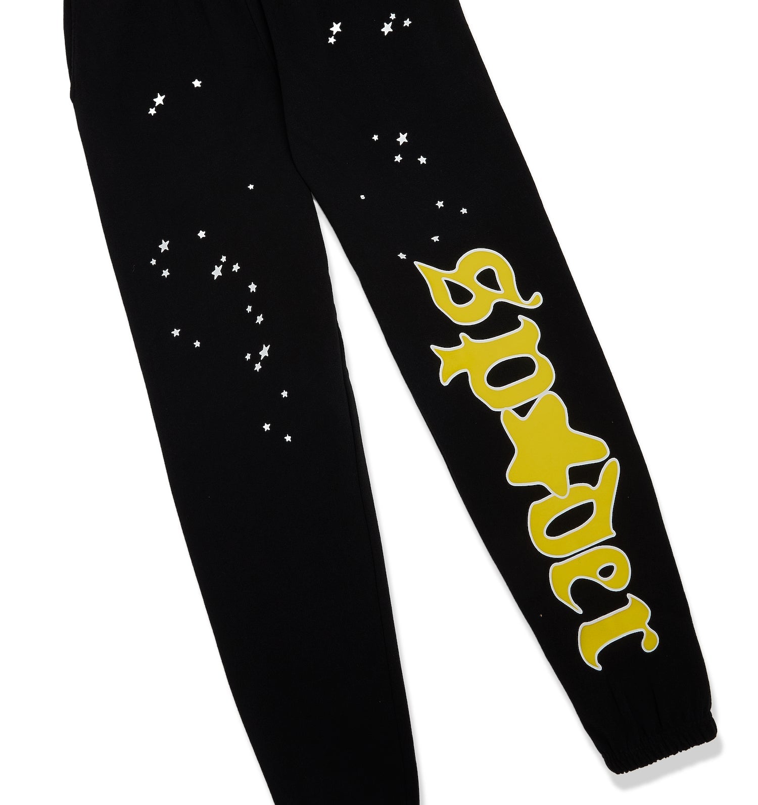 BLACK JEFFERY SWEATPANT FRONT DETAIL