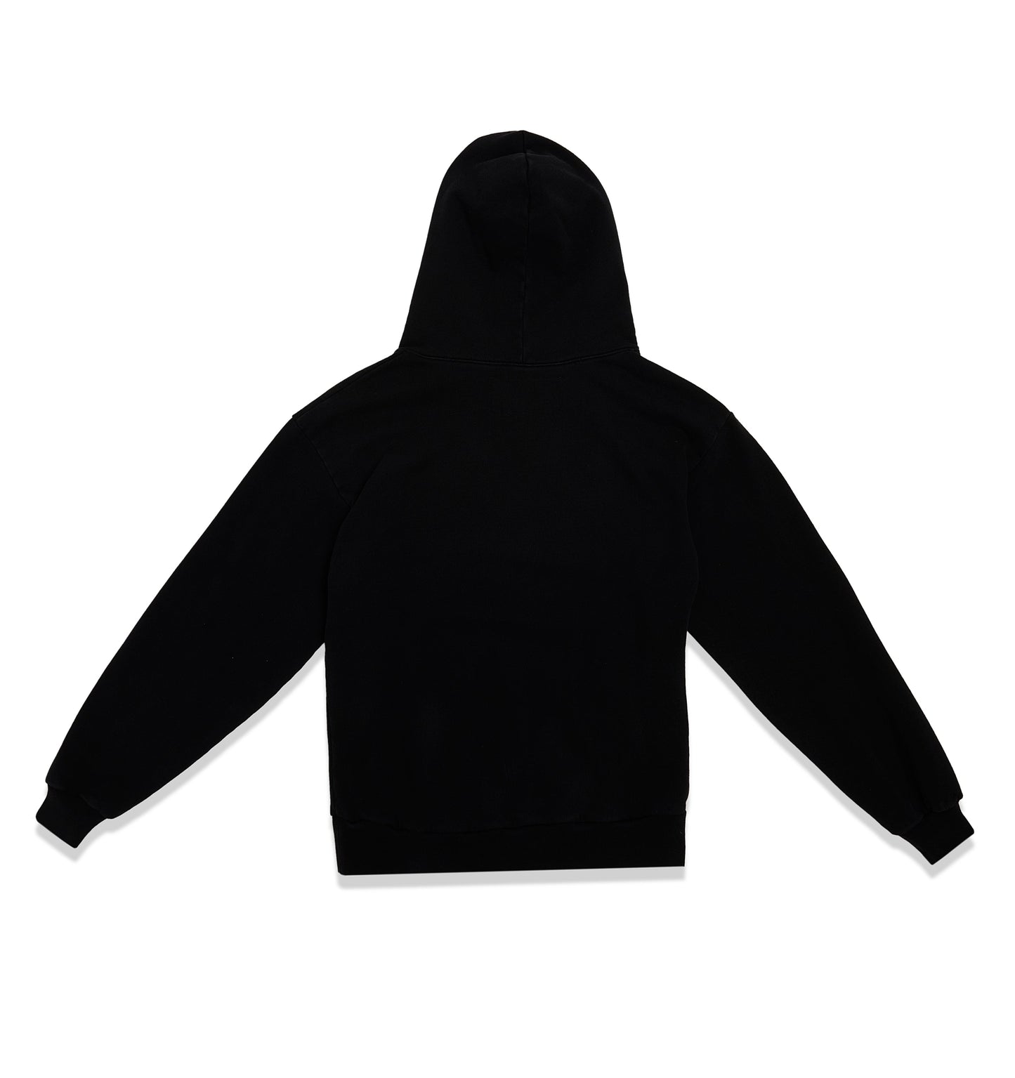 BLACK OG LOGO HOODIE BACK