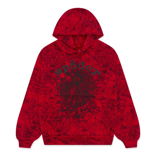 RED OG TREE CAMO HOODIE