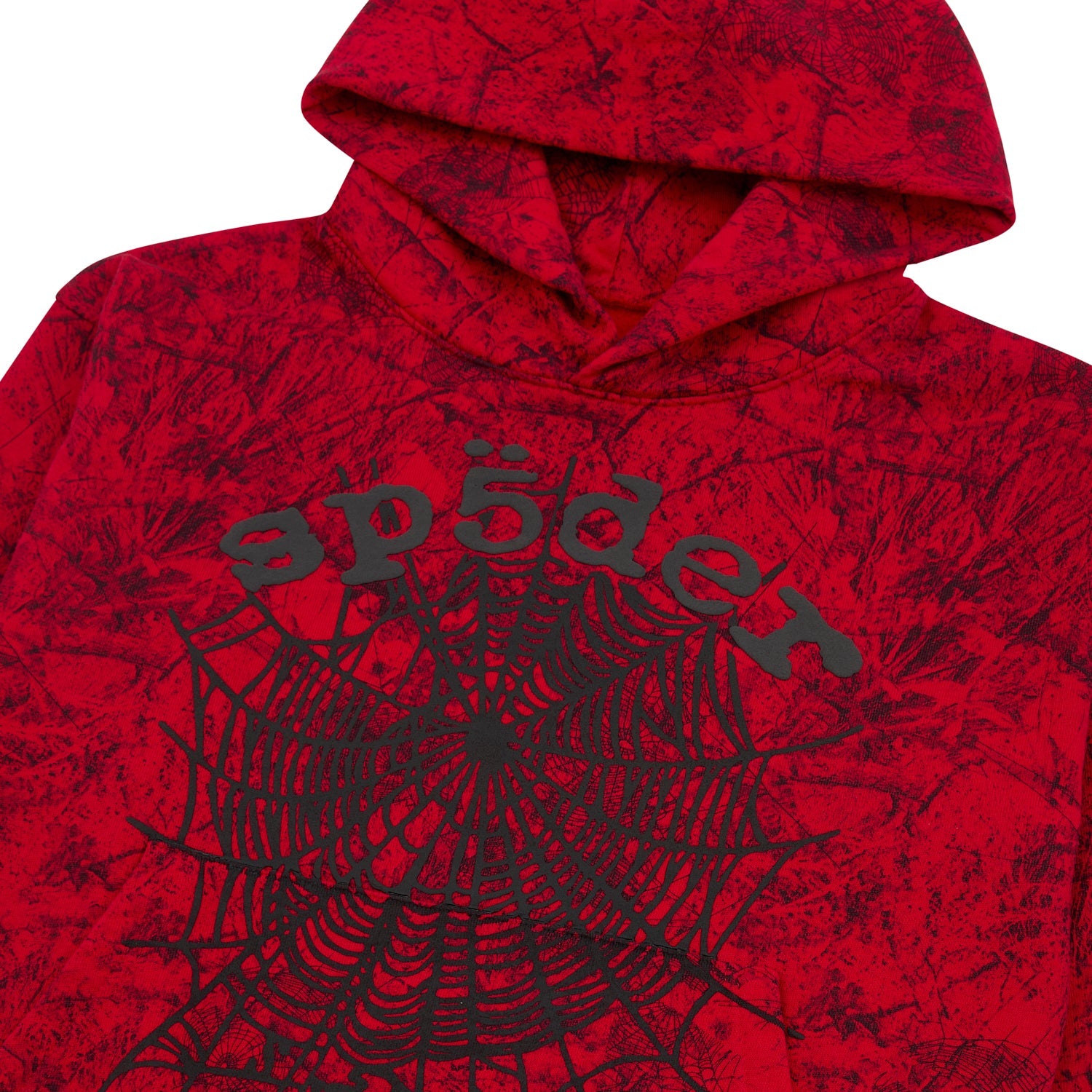 RED OG TREE CAMO HOODIE