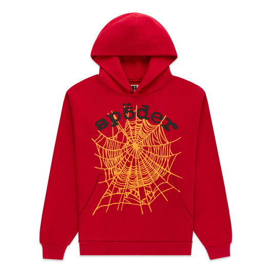 RED OG WEB V2 HOODIE