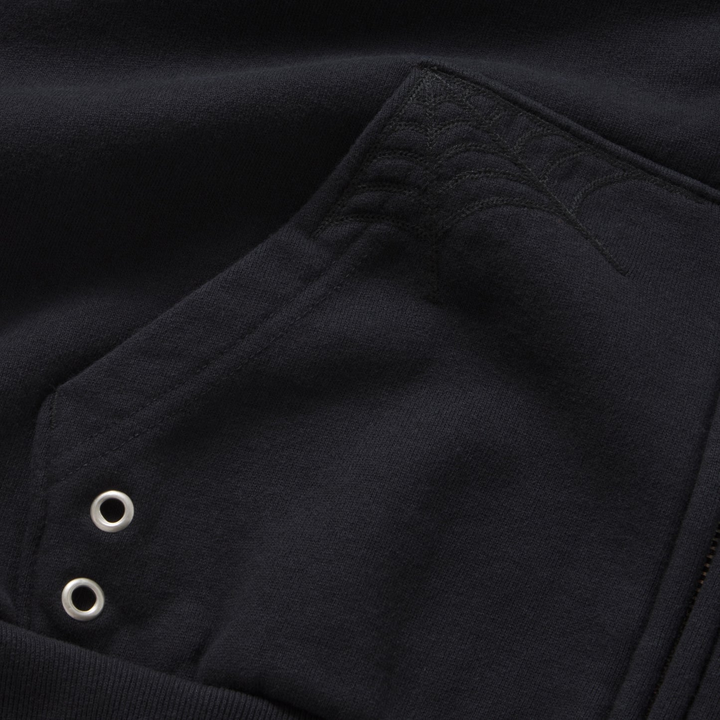 OVERPRINT ZIP HOODIE