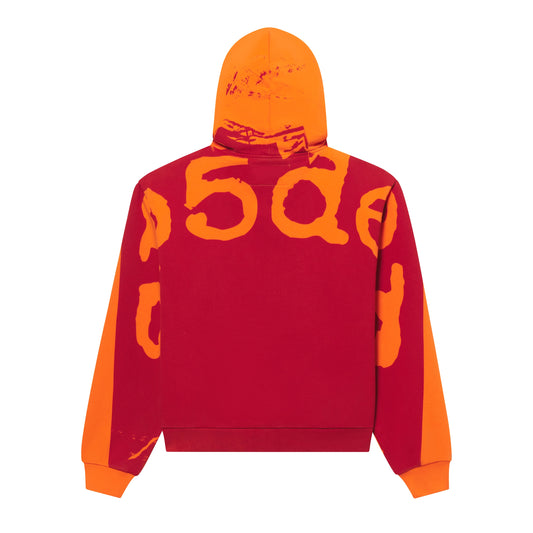 OVERPRINT ZIP HOODIE