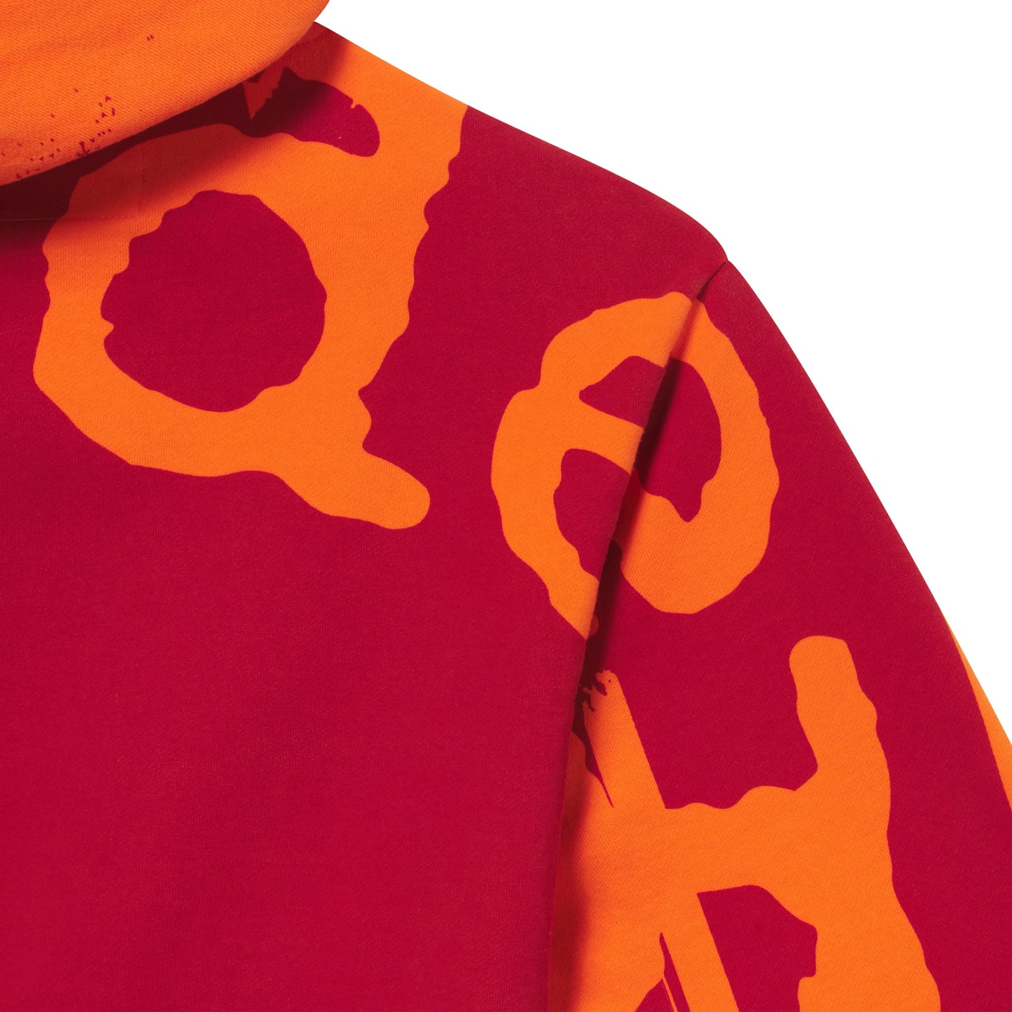 OVERPRINT ZIP HOODIE