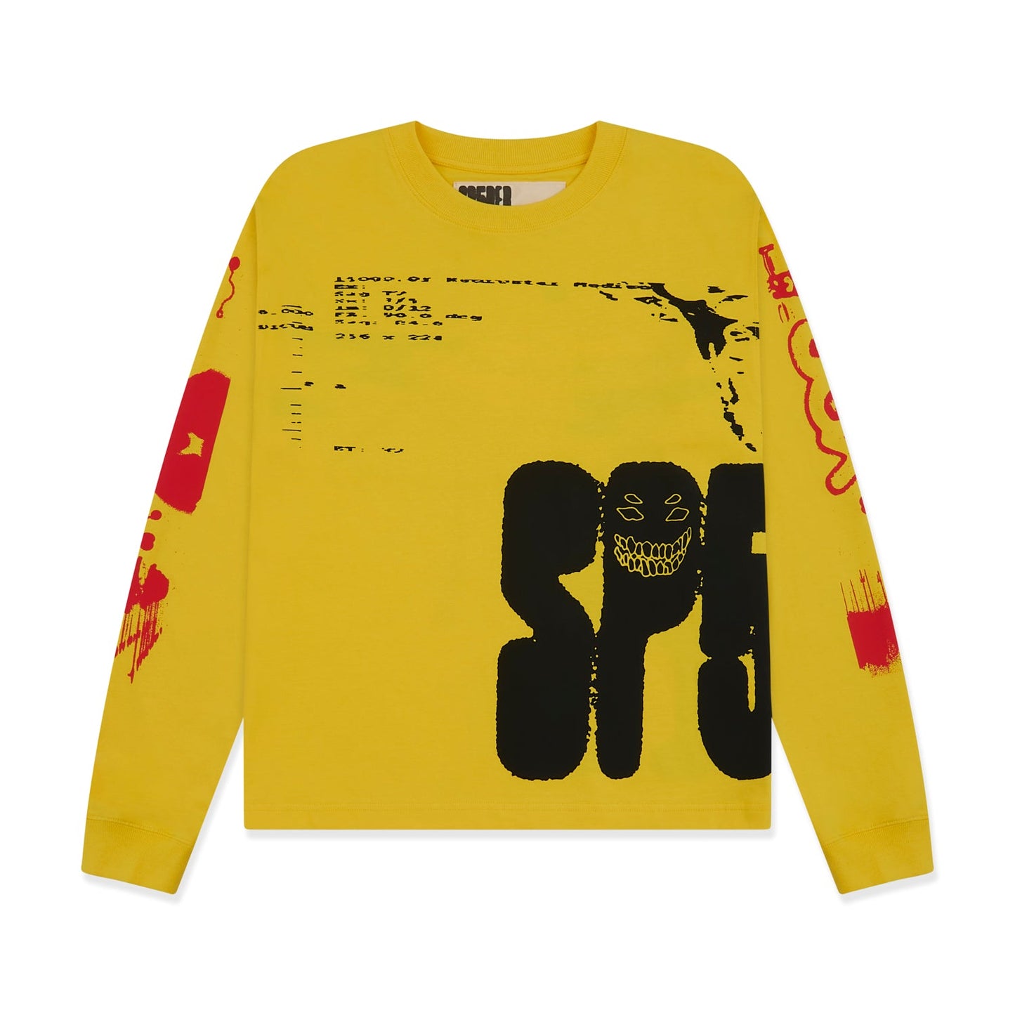 YELLOW X-RAY LS TEE