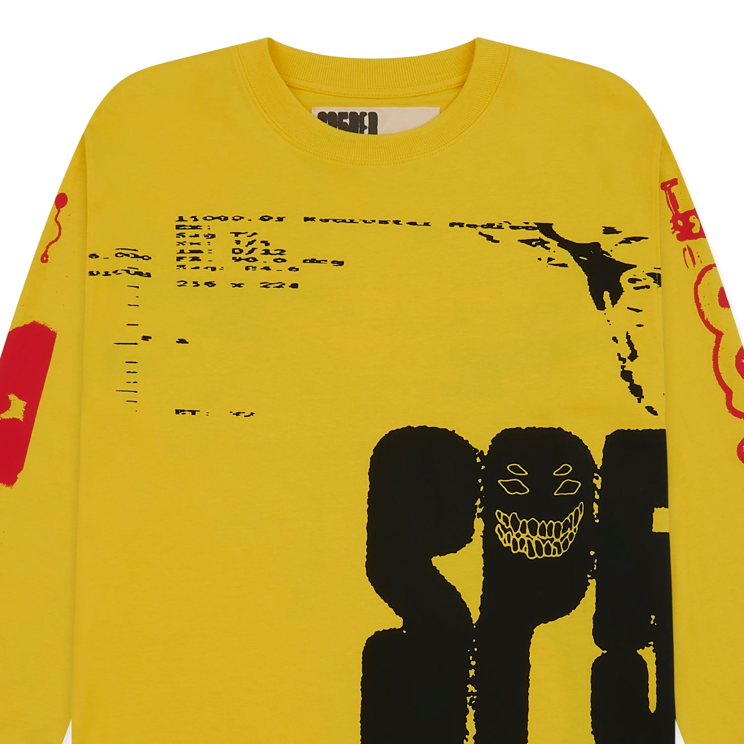 YELLOW X-RAY LS TEE