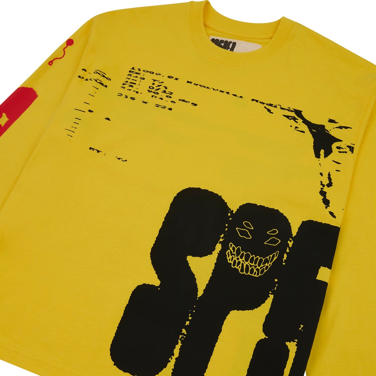 YELLOW X-RAY LS TEE