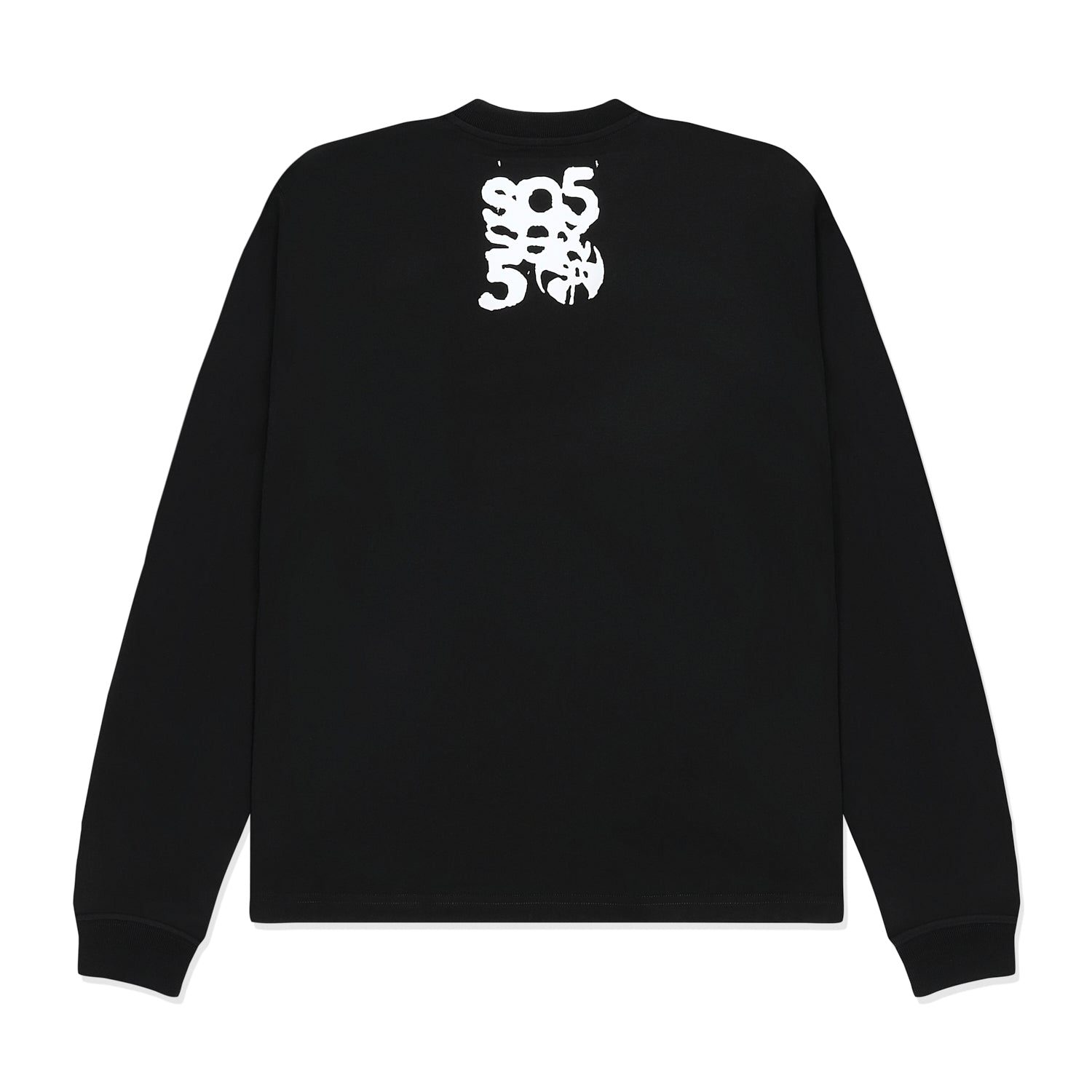 BLACK SPIDEY BOY LS HW TEE