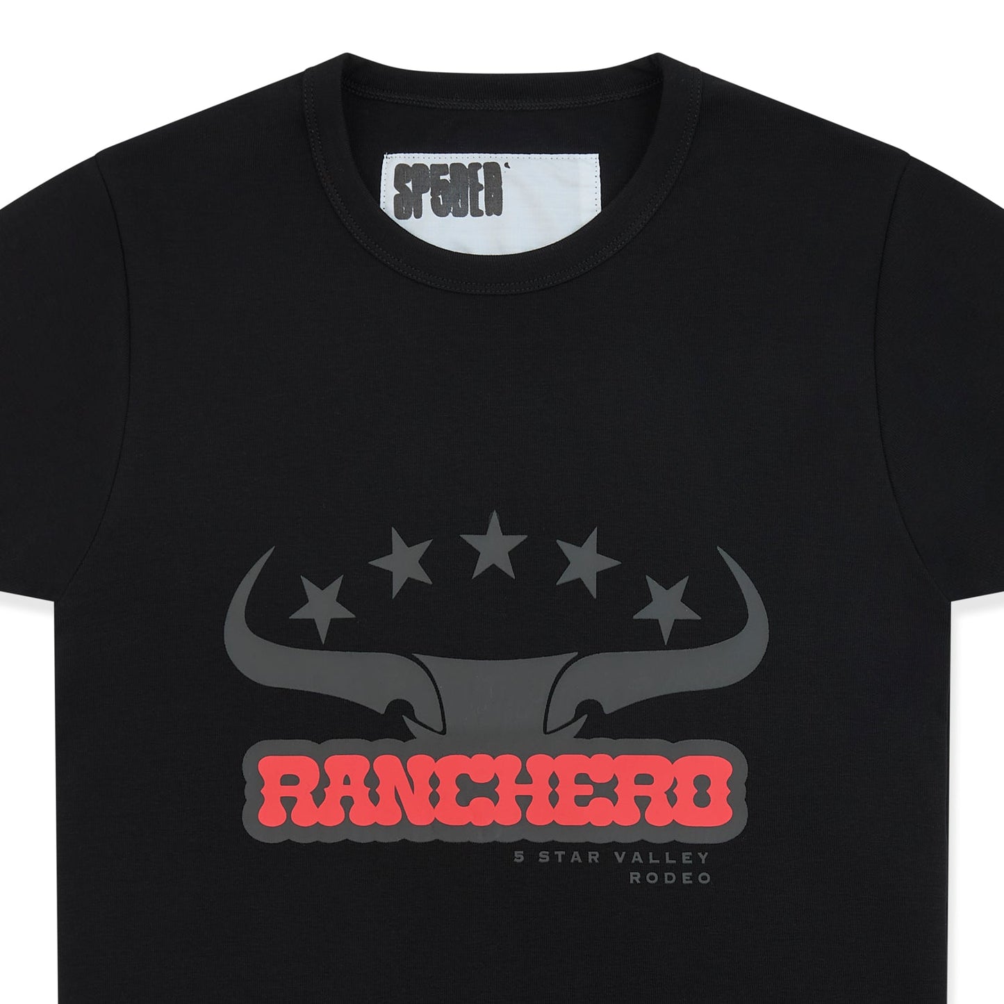 BLACK RANCHERO BABY TEE