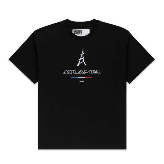 BLACK ARAIGNÉE TEE
