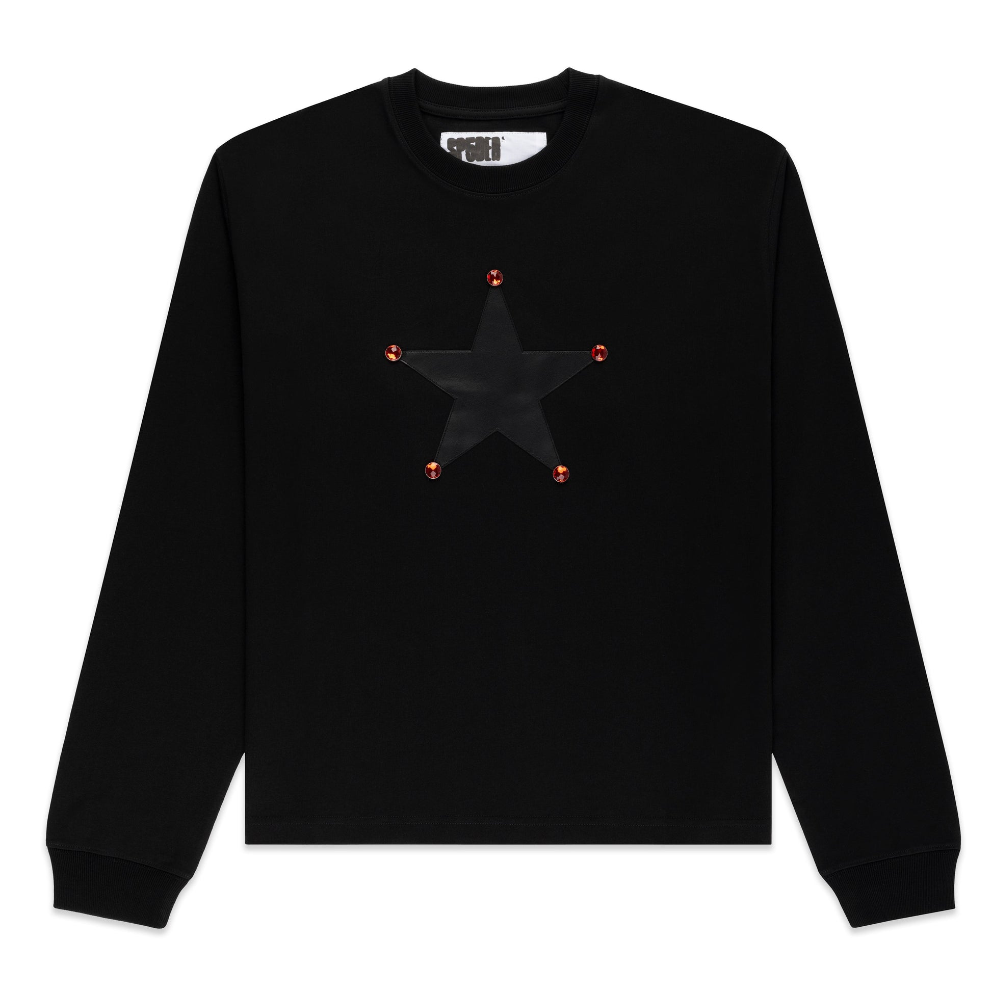 BLACK PORNSTAR LONGSLEEVE TEE